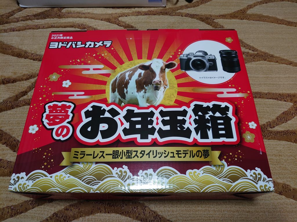 ヨドバシカメラ福袋「夢のお年玉箱2021 ミラーレス一眼小型