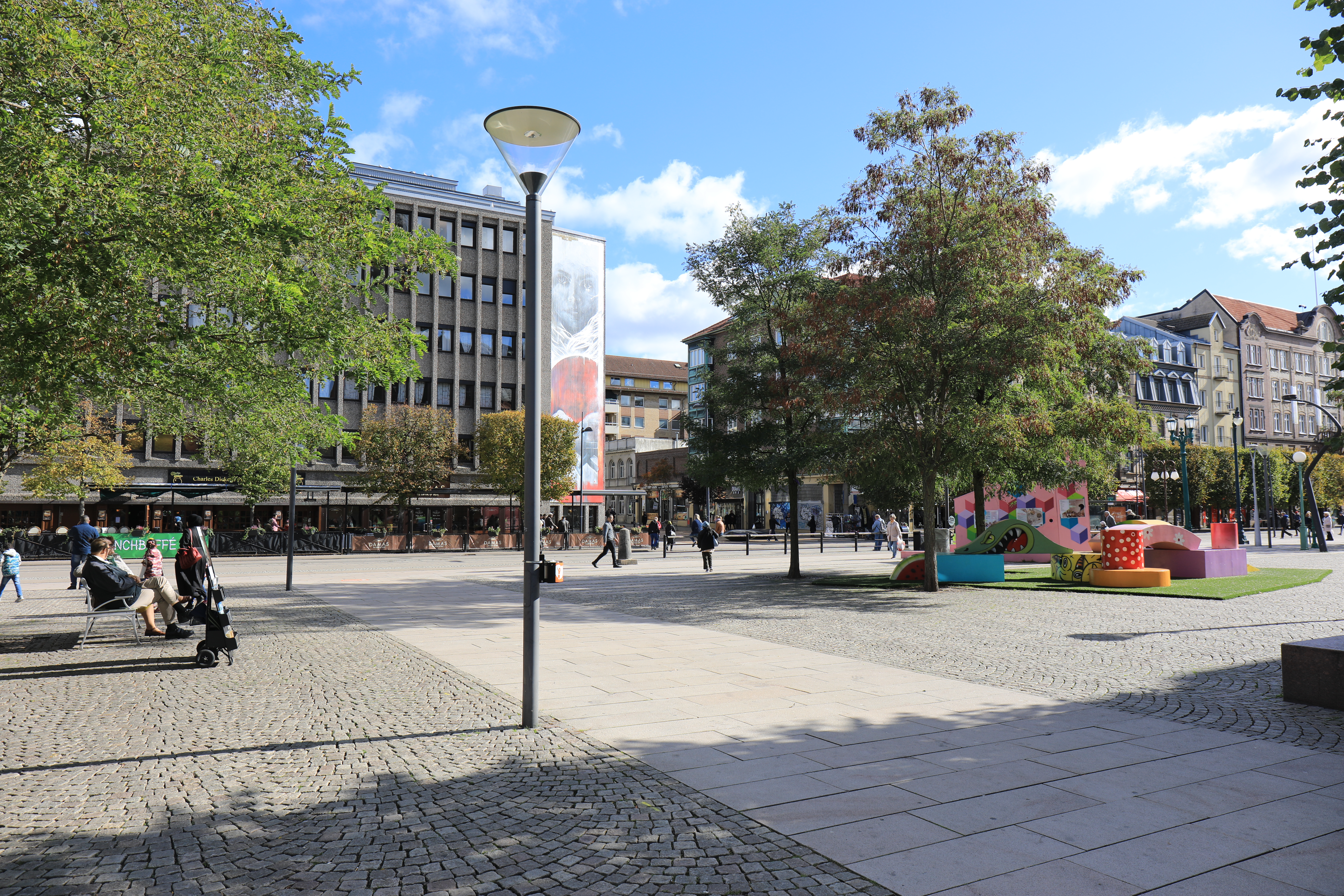 ヘルシンボリの広場