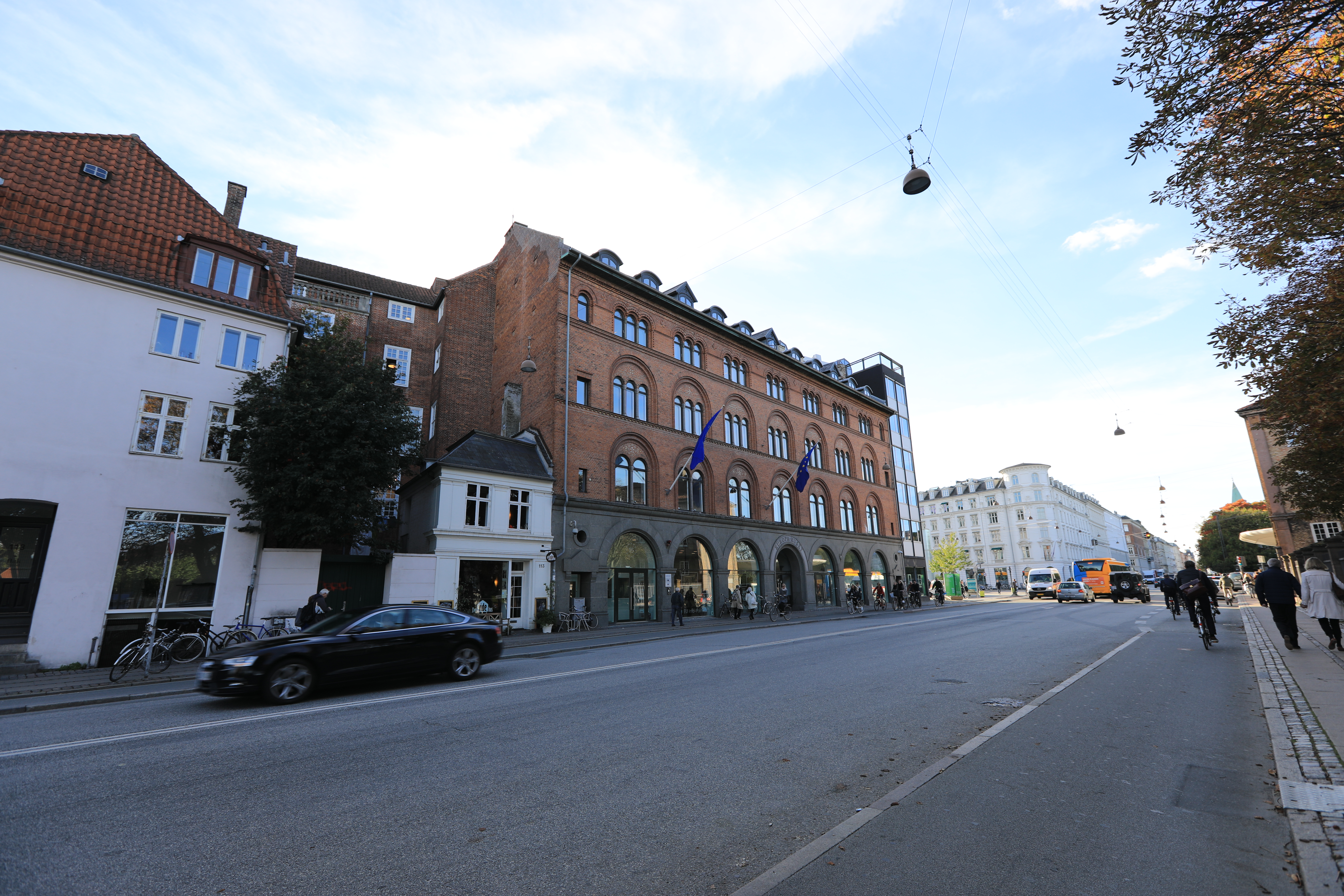 コペンハーゲンの街並み、建物