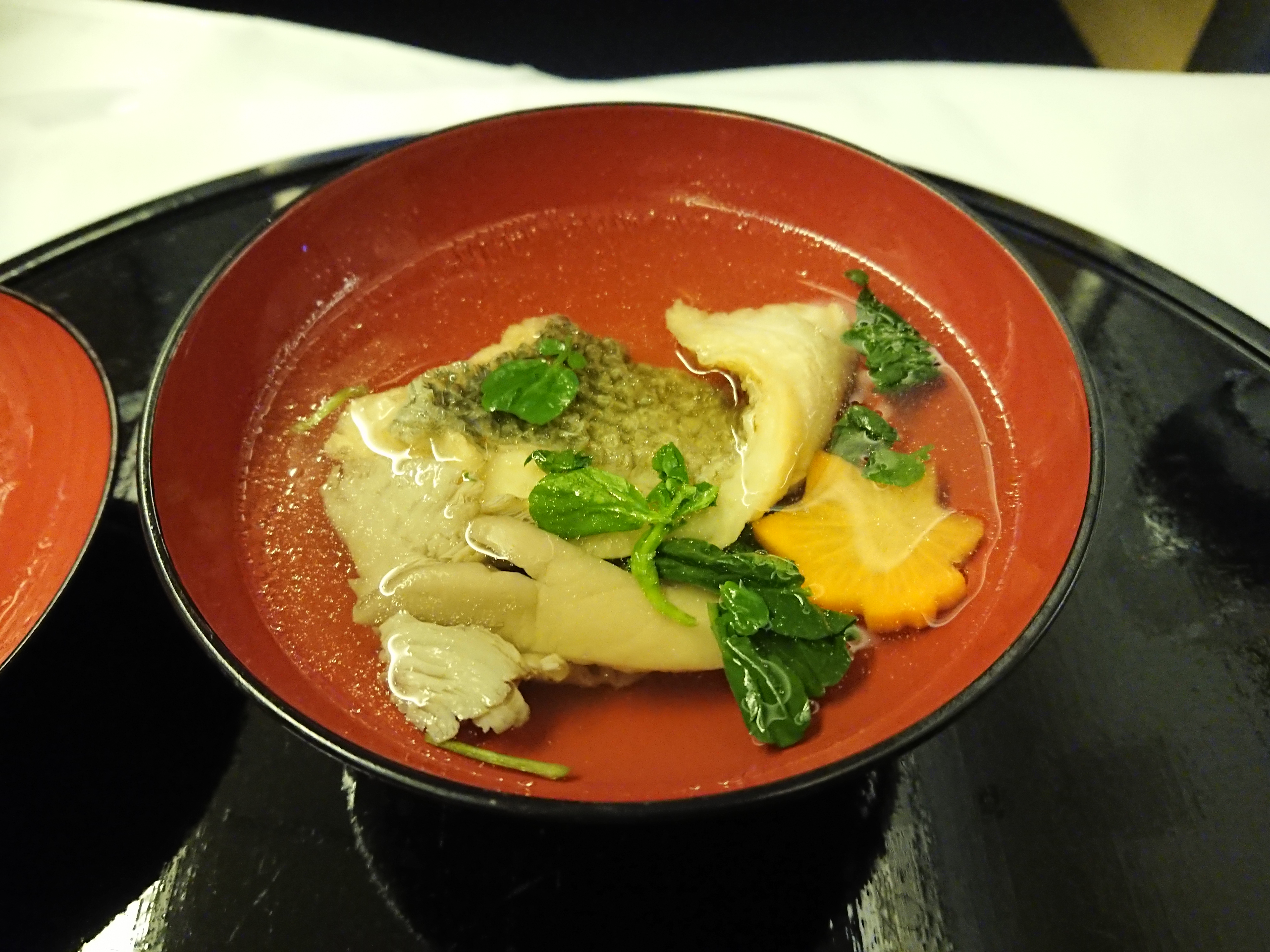 和食４「お椀」３、合鴨きのこ椀