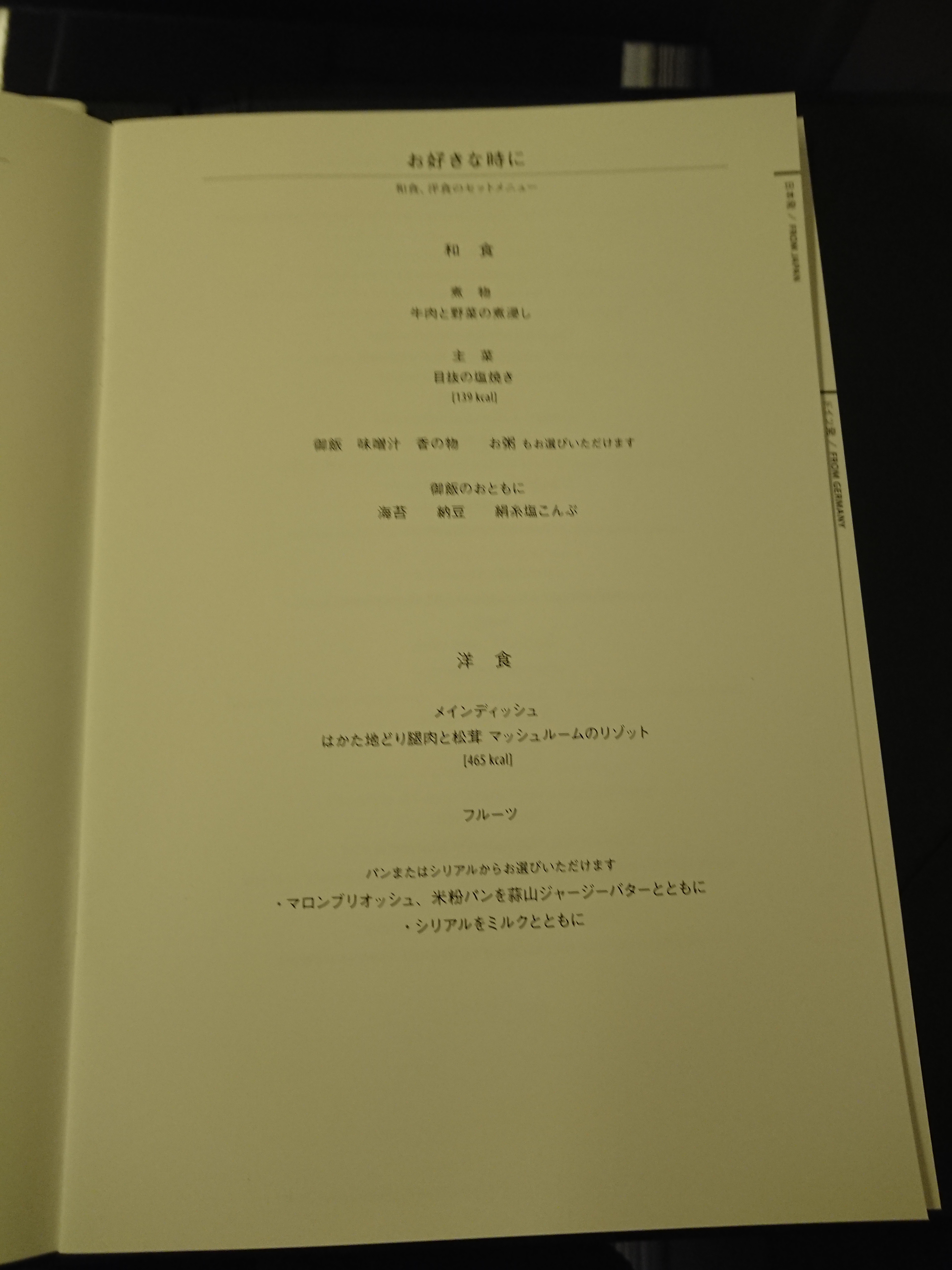 メニュー１１