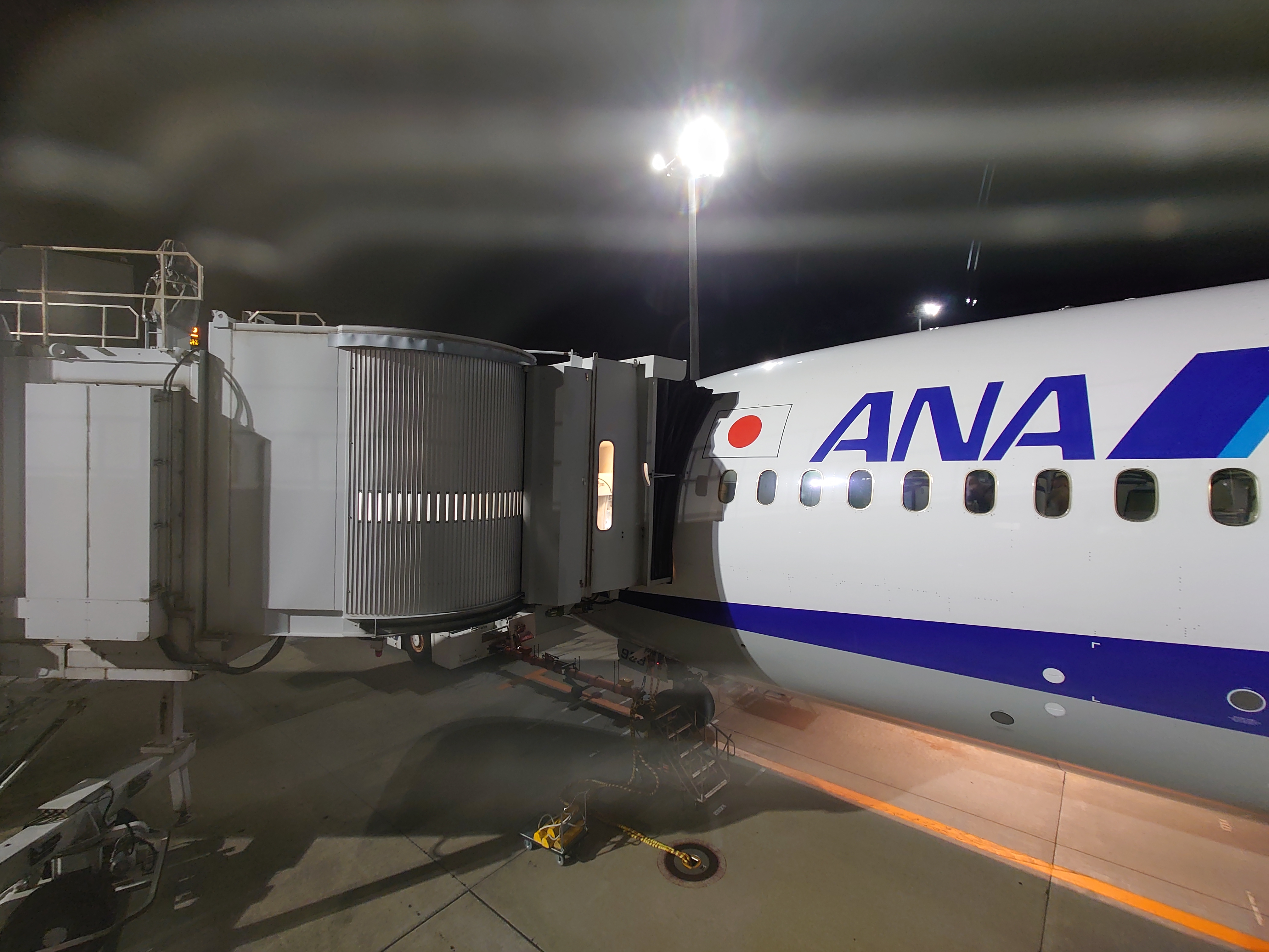 搭乗する機体