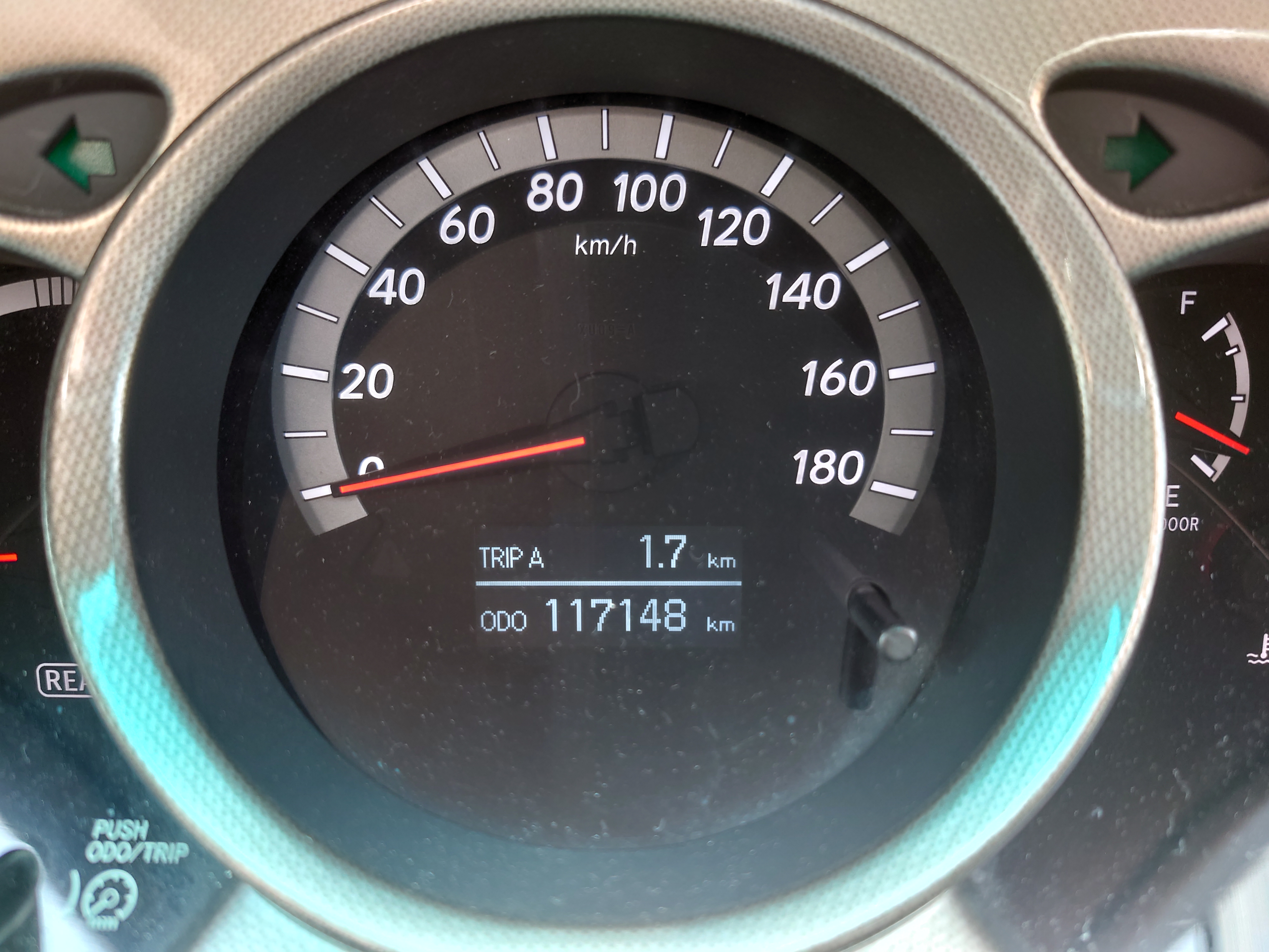 6万キロ累計117148km走った
