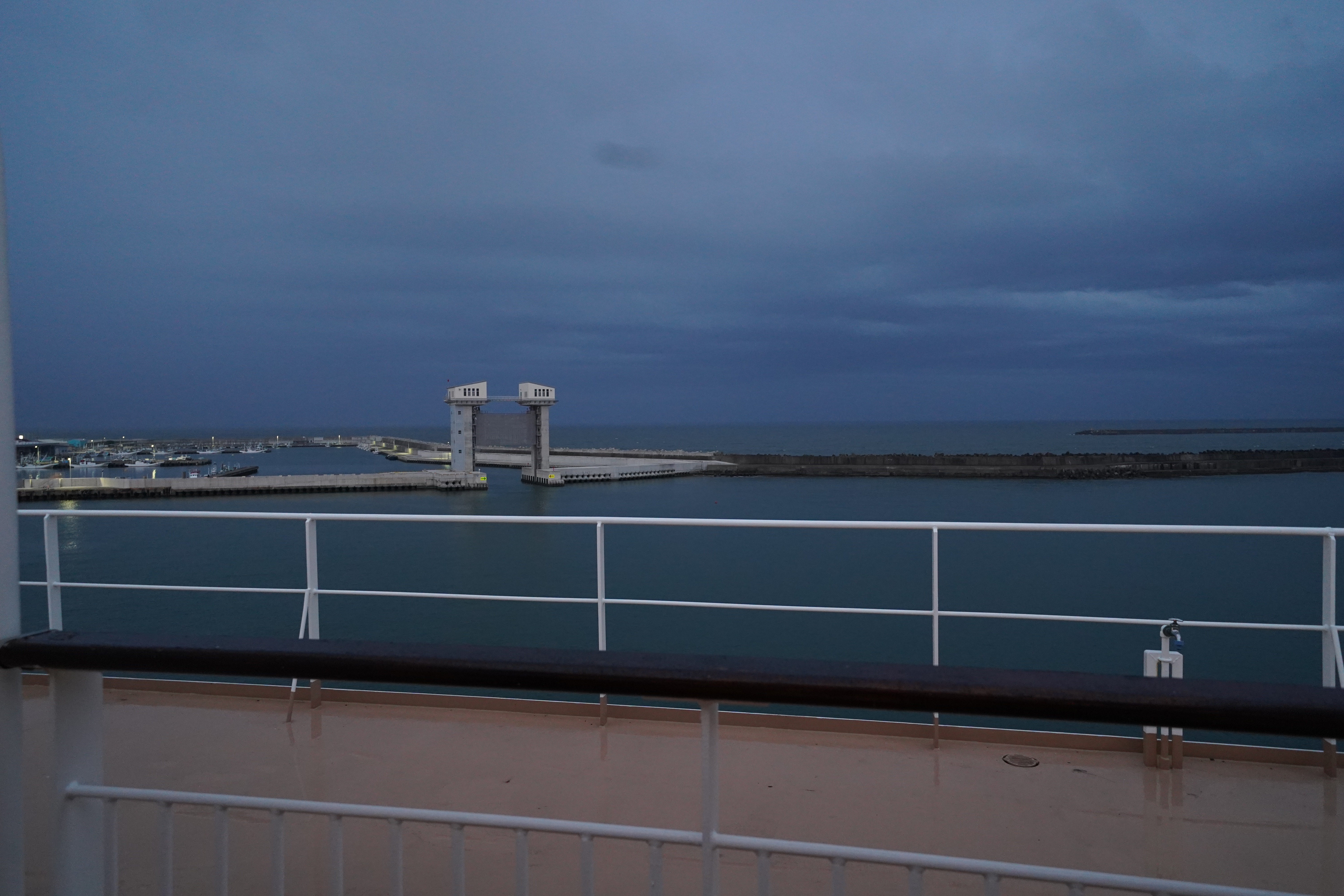 バルコニーからの景色
