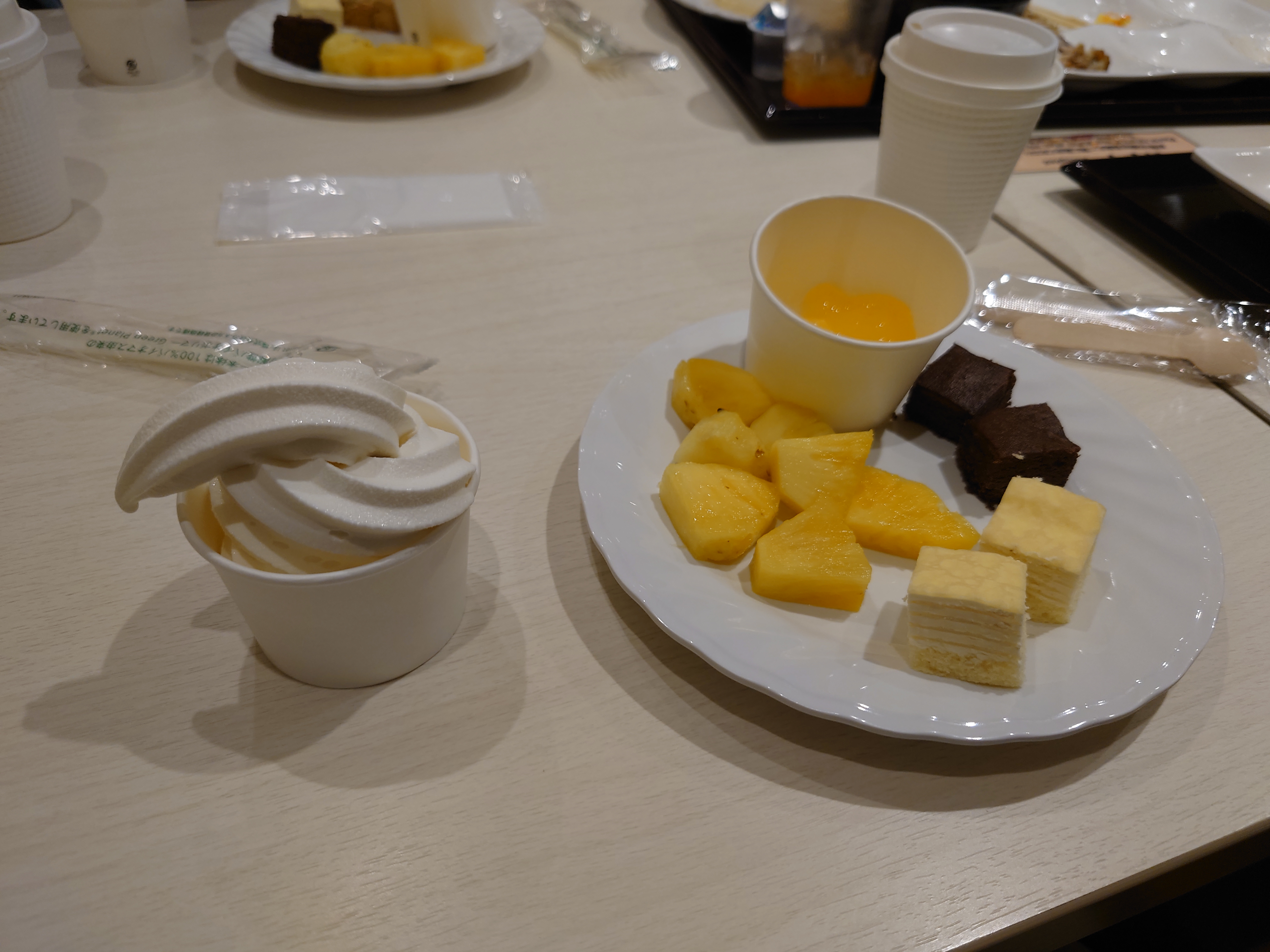 今夜のデザート１
