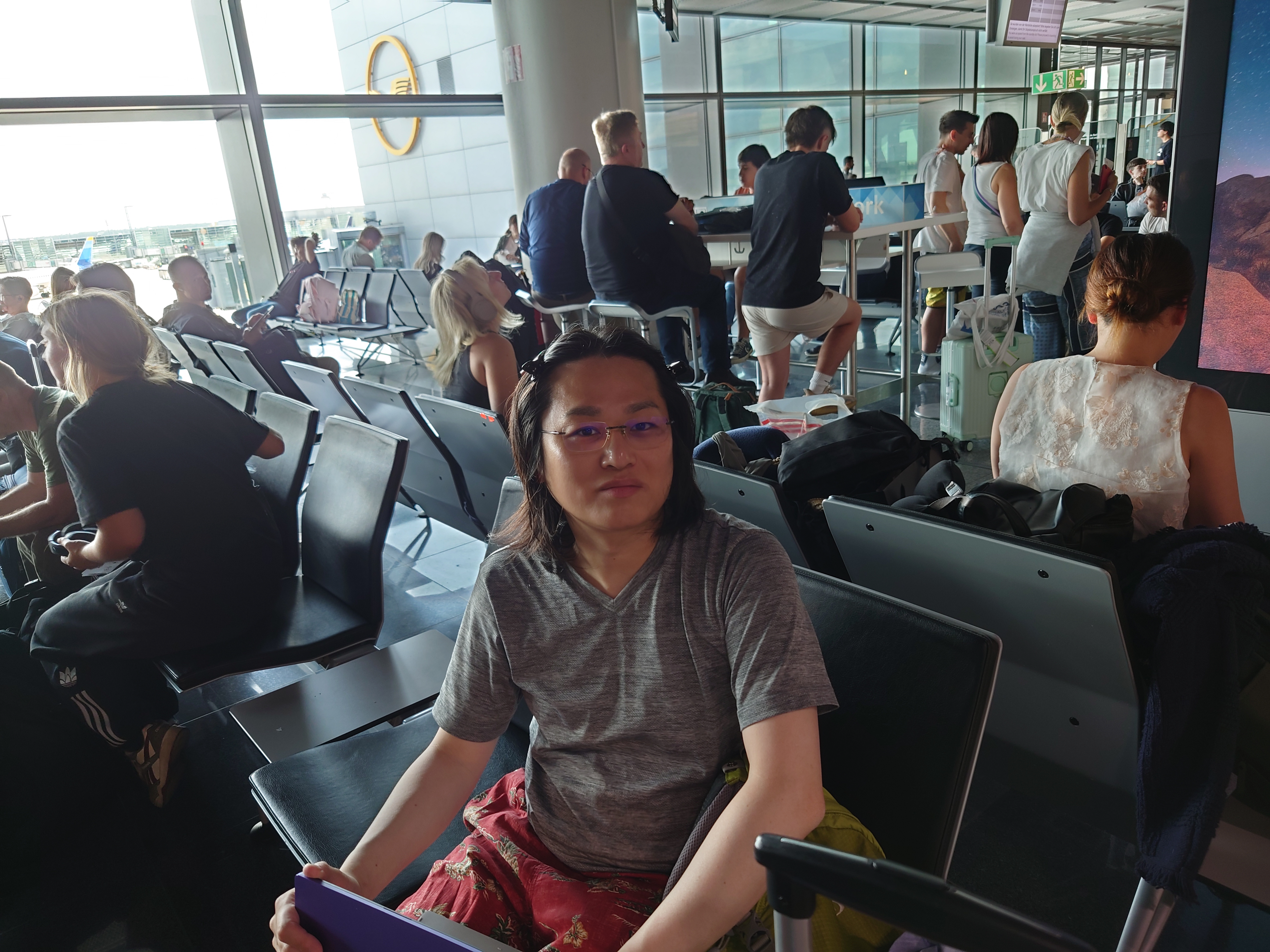 宮川さんに撮影してもらう