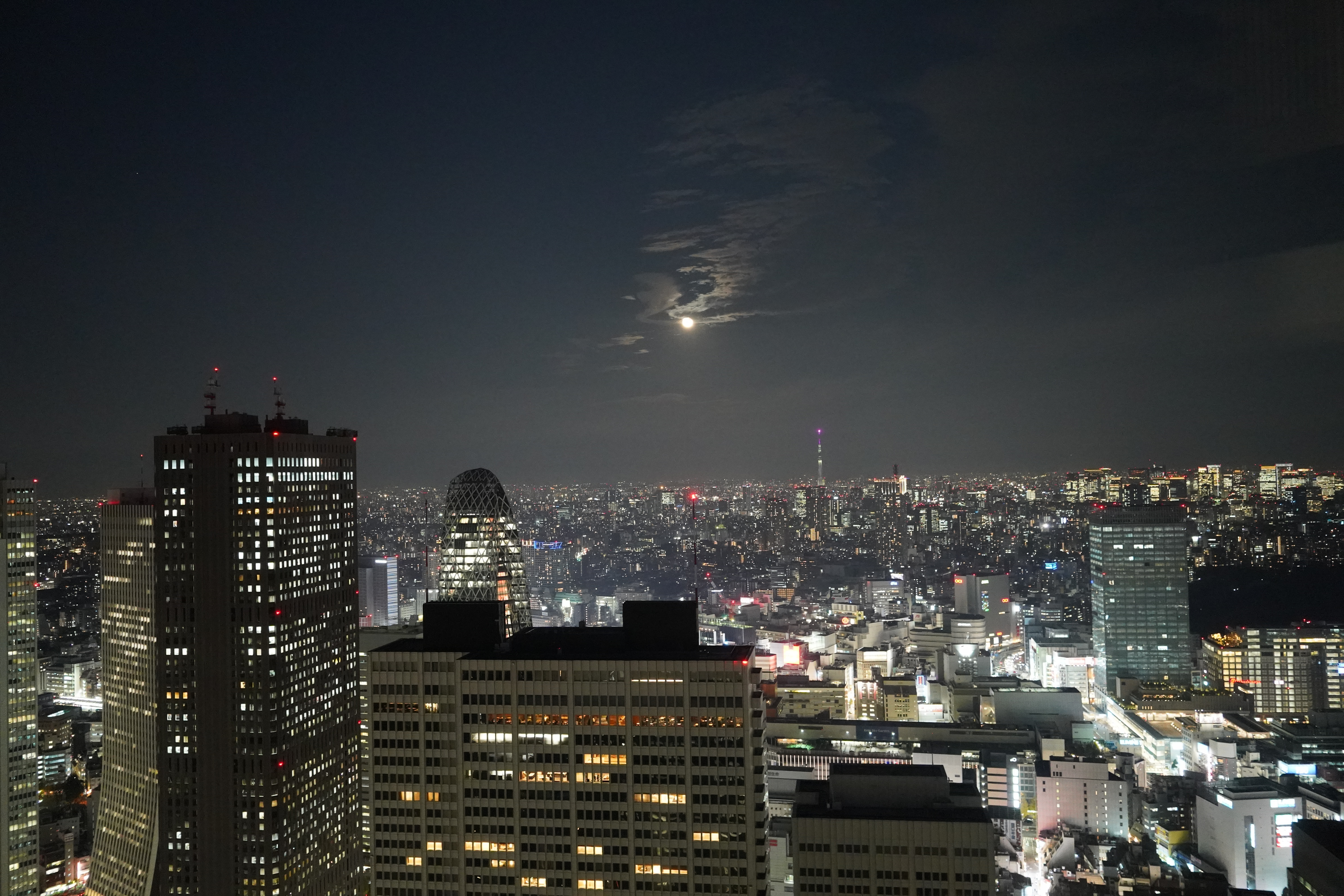 都庁展望台からの夜景５