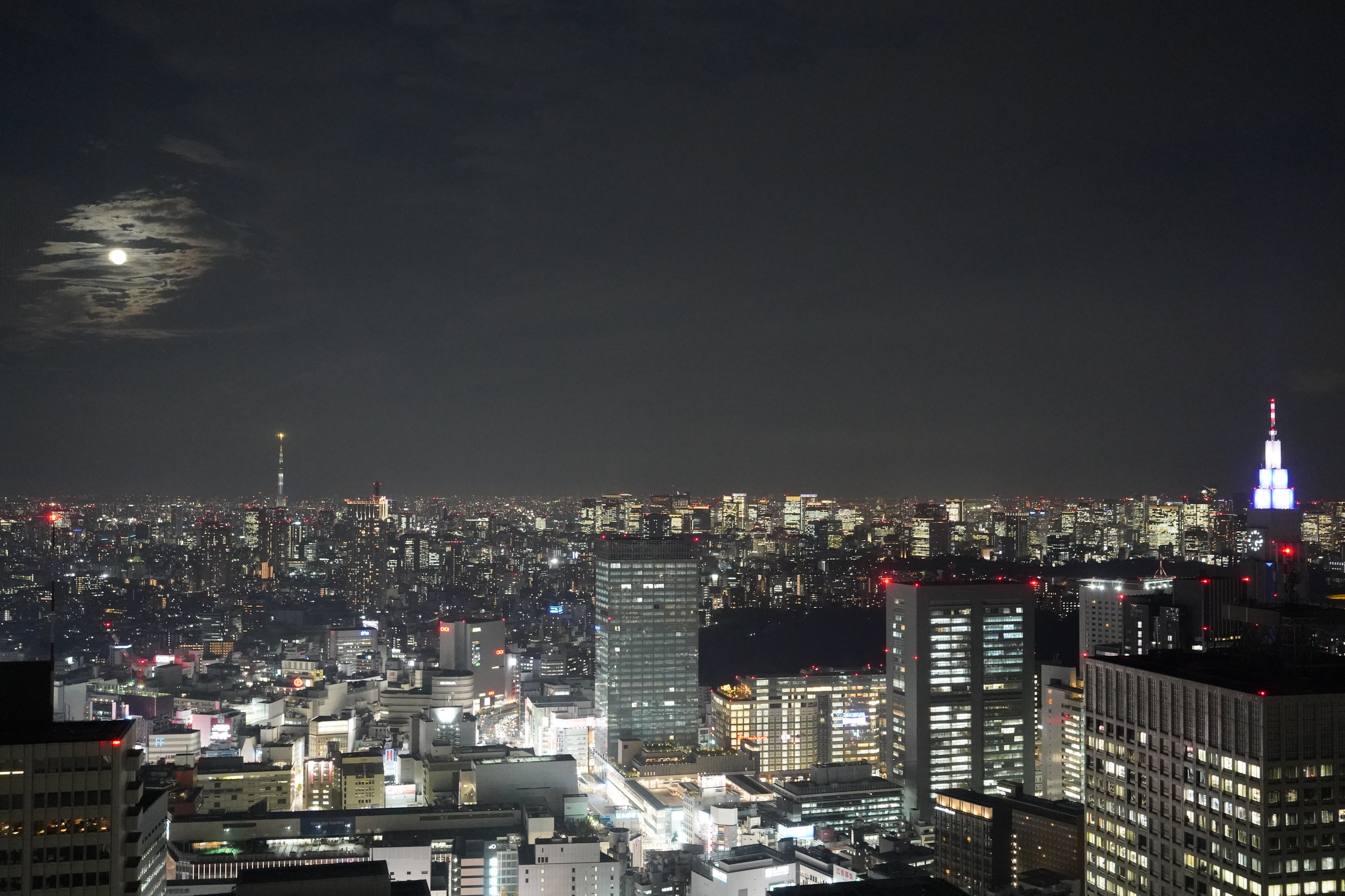 都庁展望台からの夜景６