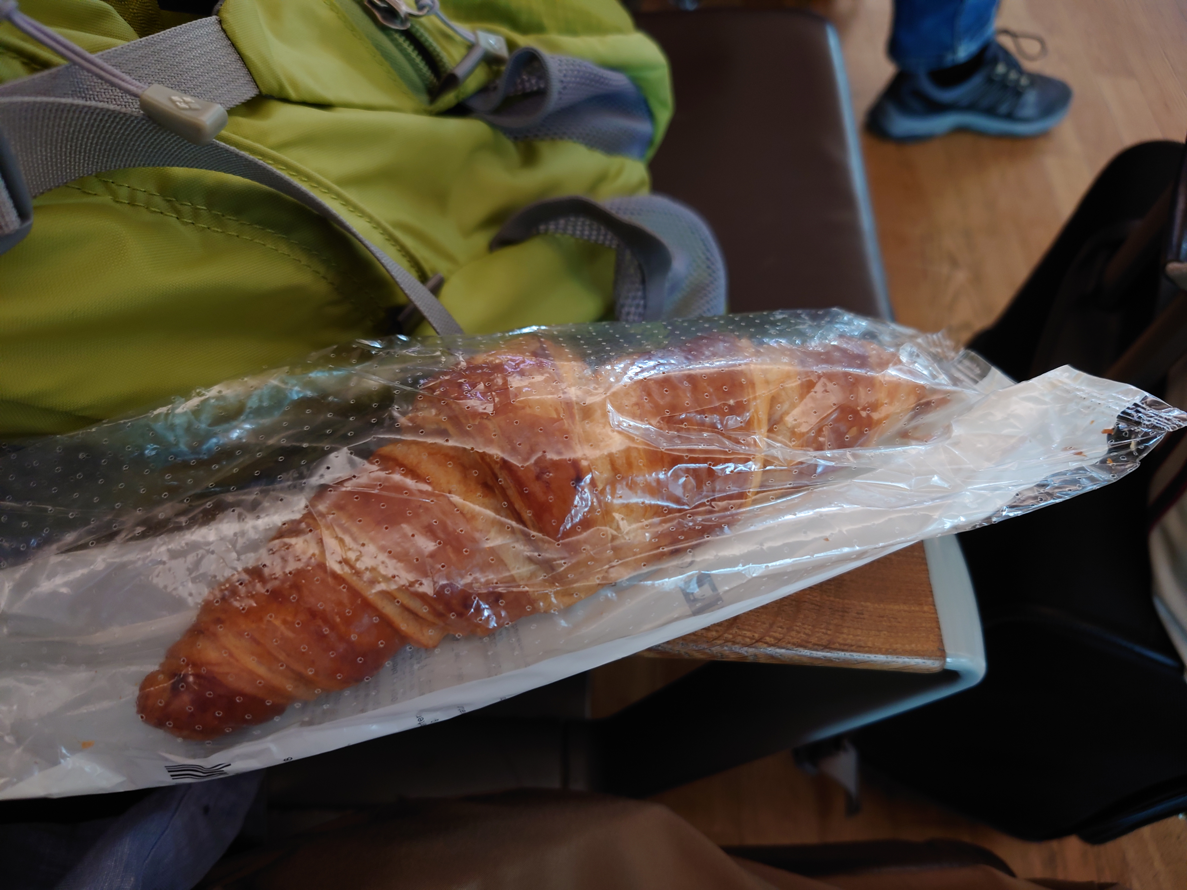 朝食用のクロワッサン