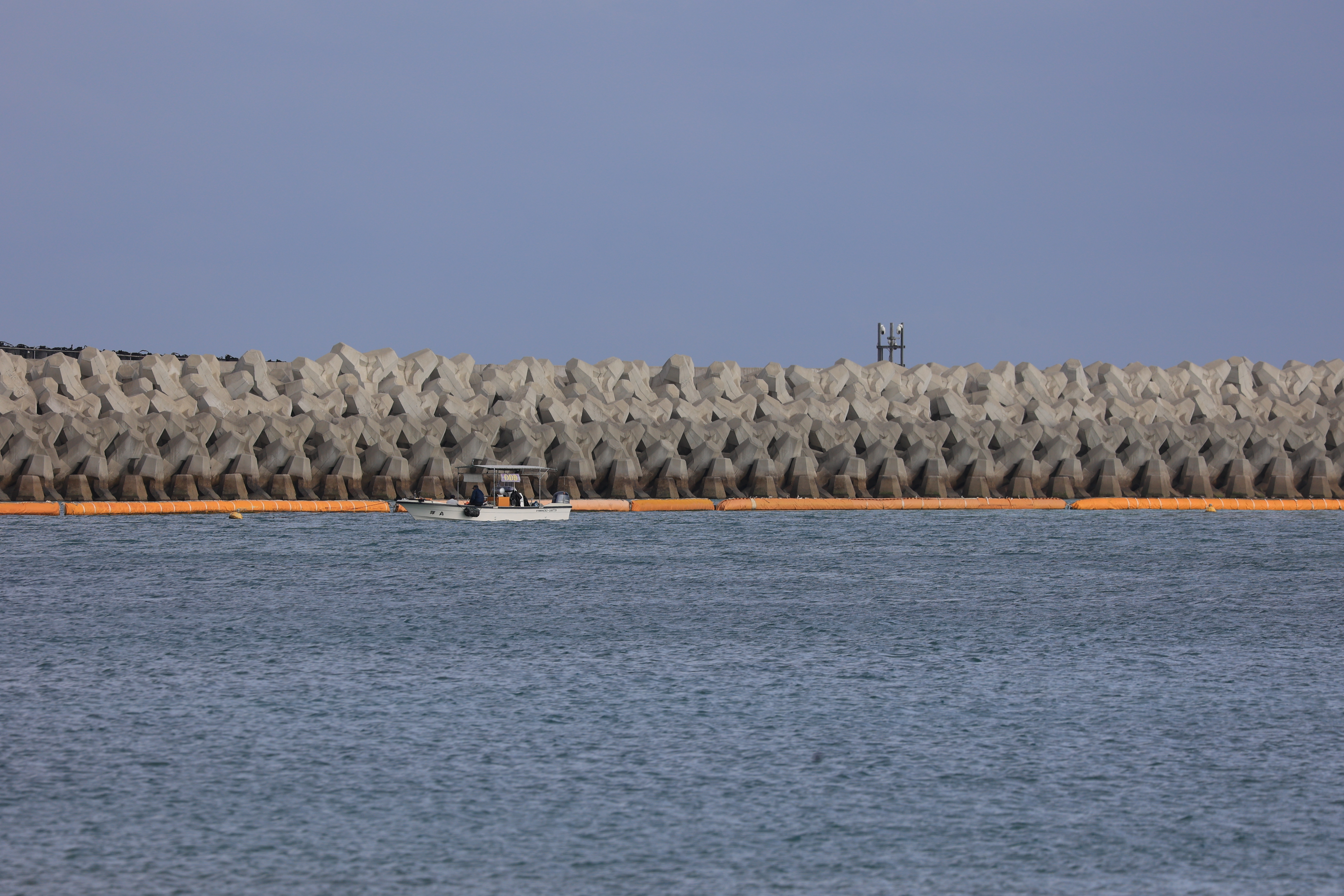 辺野古基地の滑走路建設現場１４