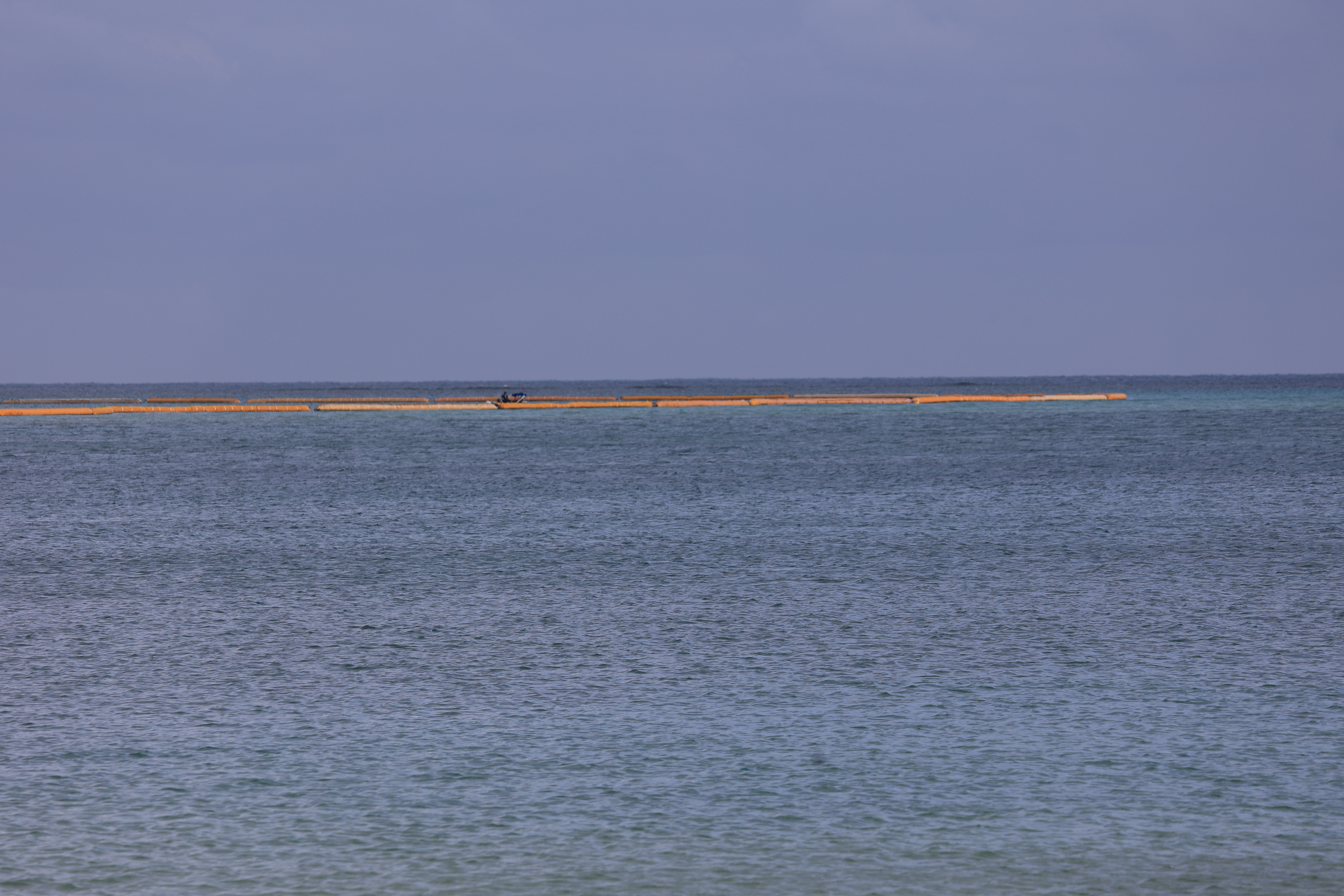 辺野古基地の滑走路建設現場１５