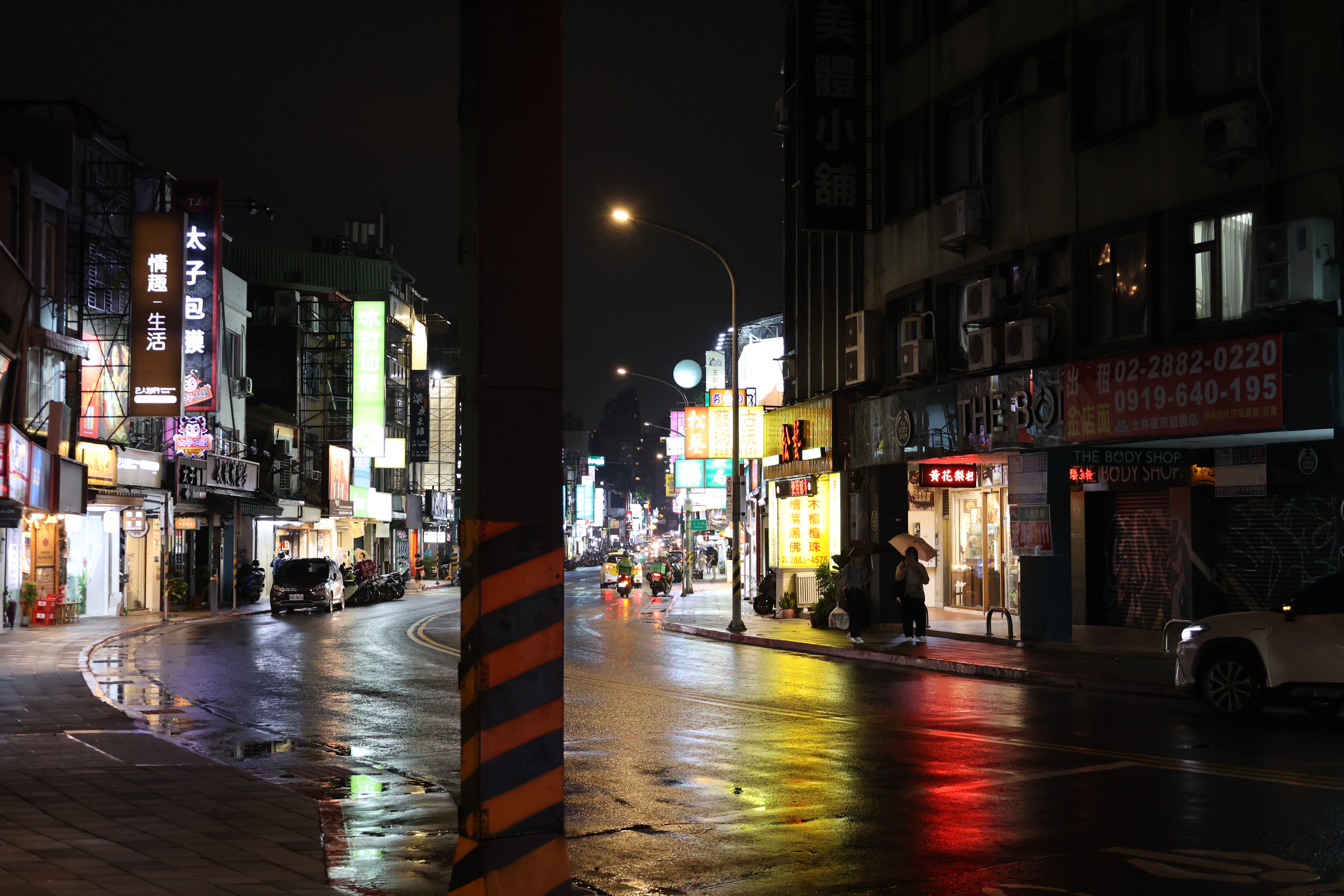 士林市場の入り口その１