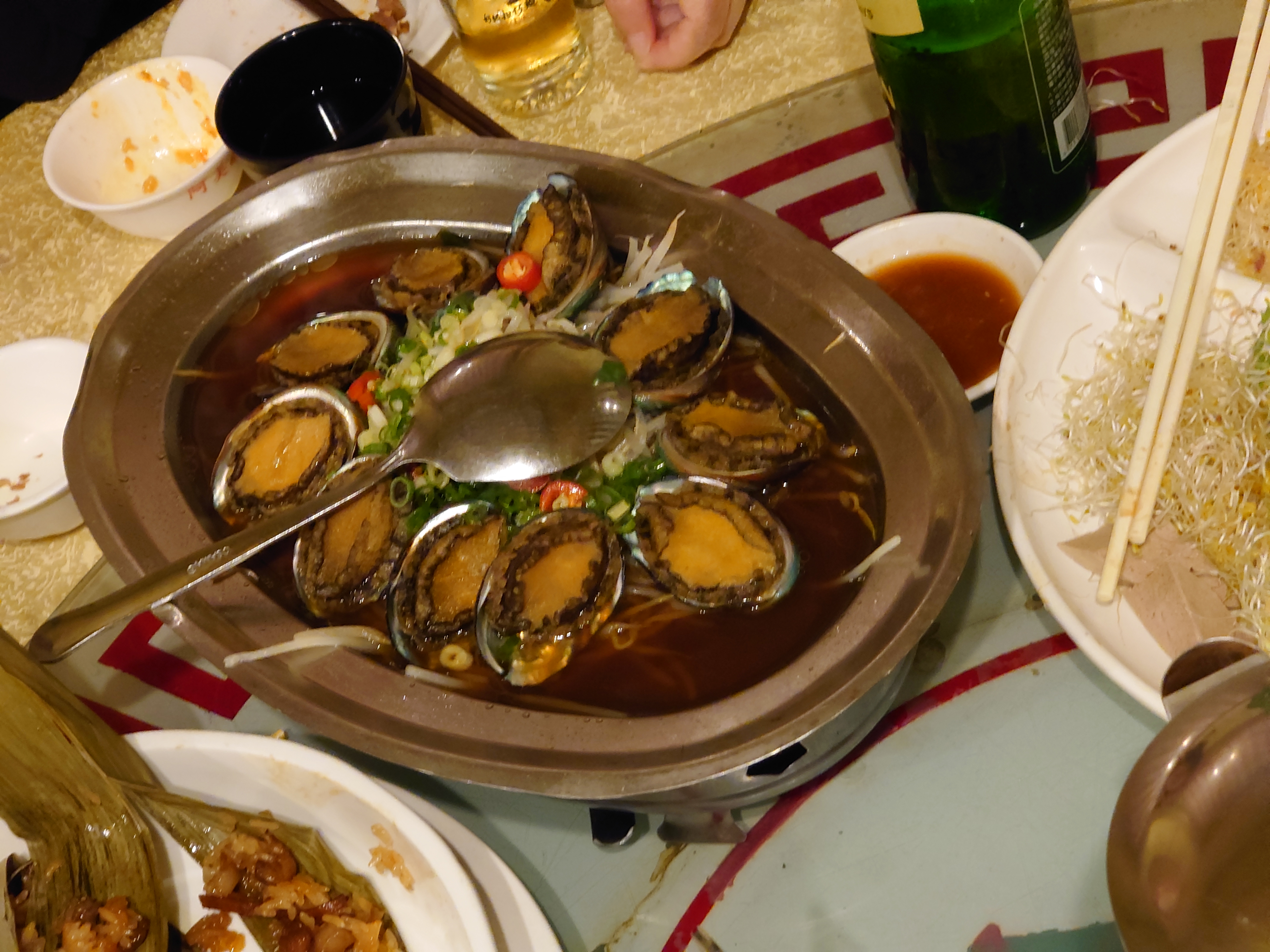 台湾料理（あわび）