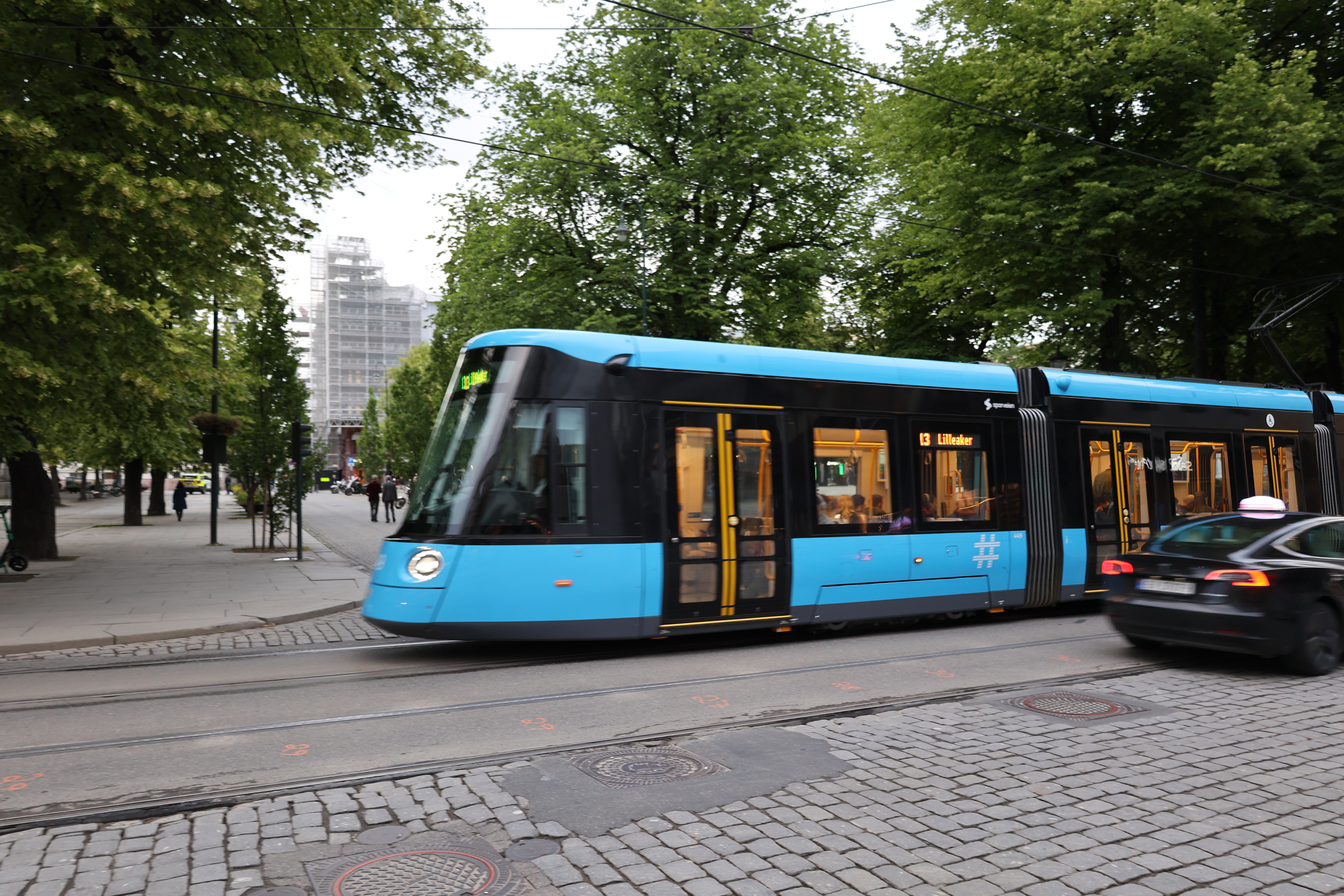 オスロの路面電車１