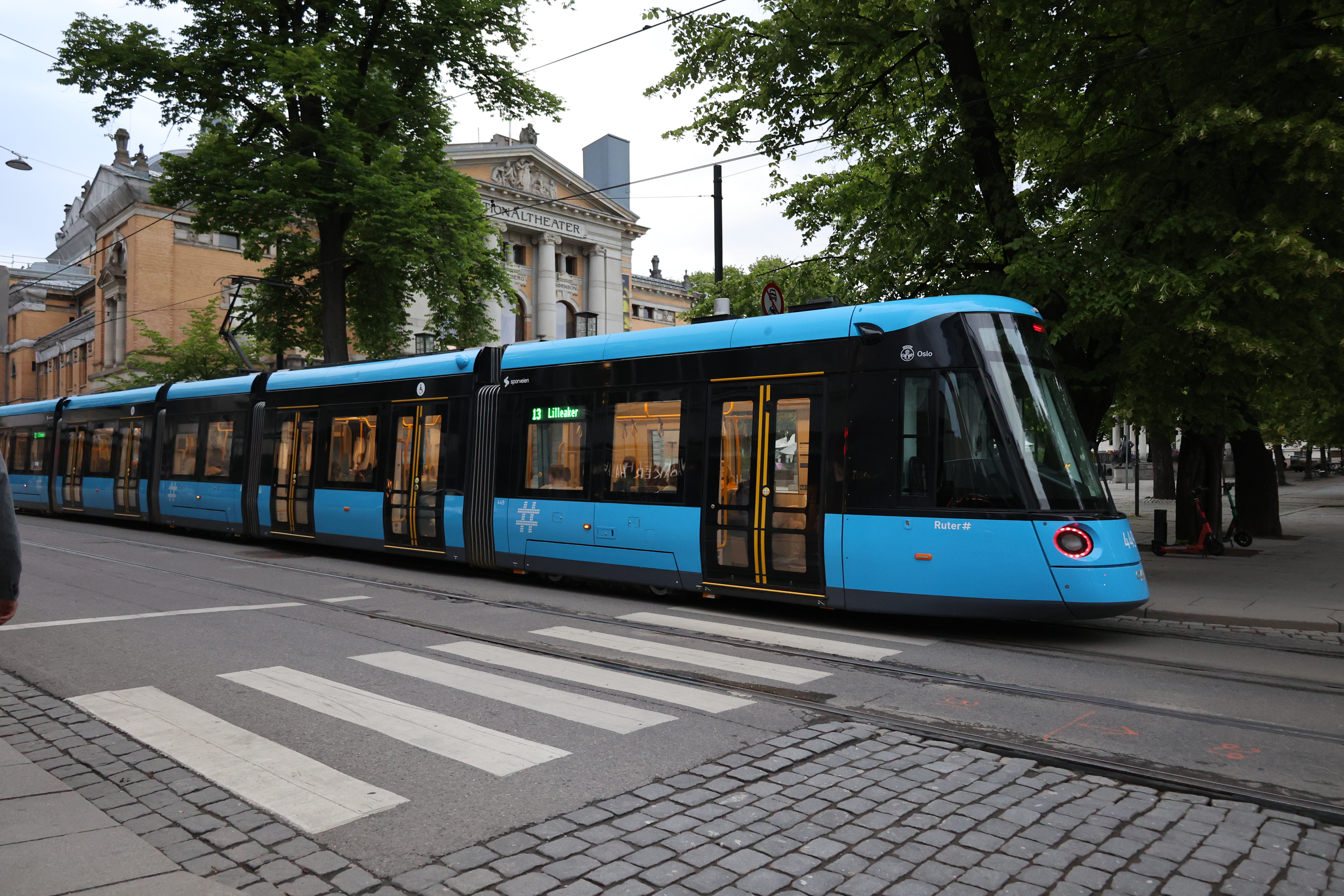 オスロの路面電車３