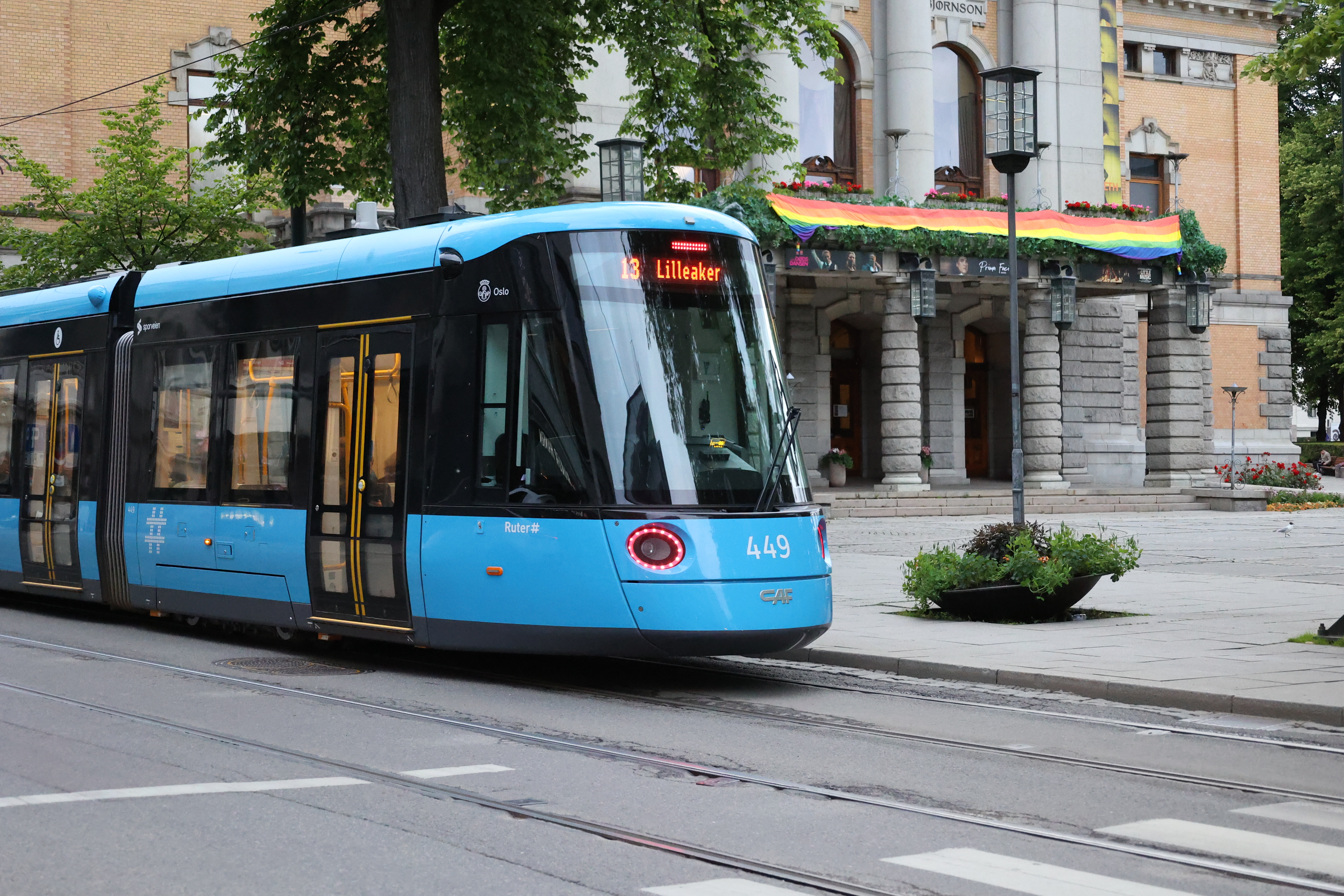 オスロの路面電車４