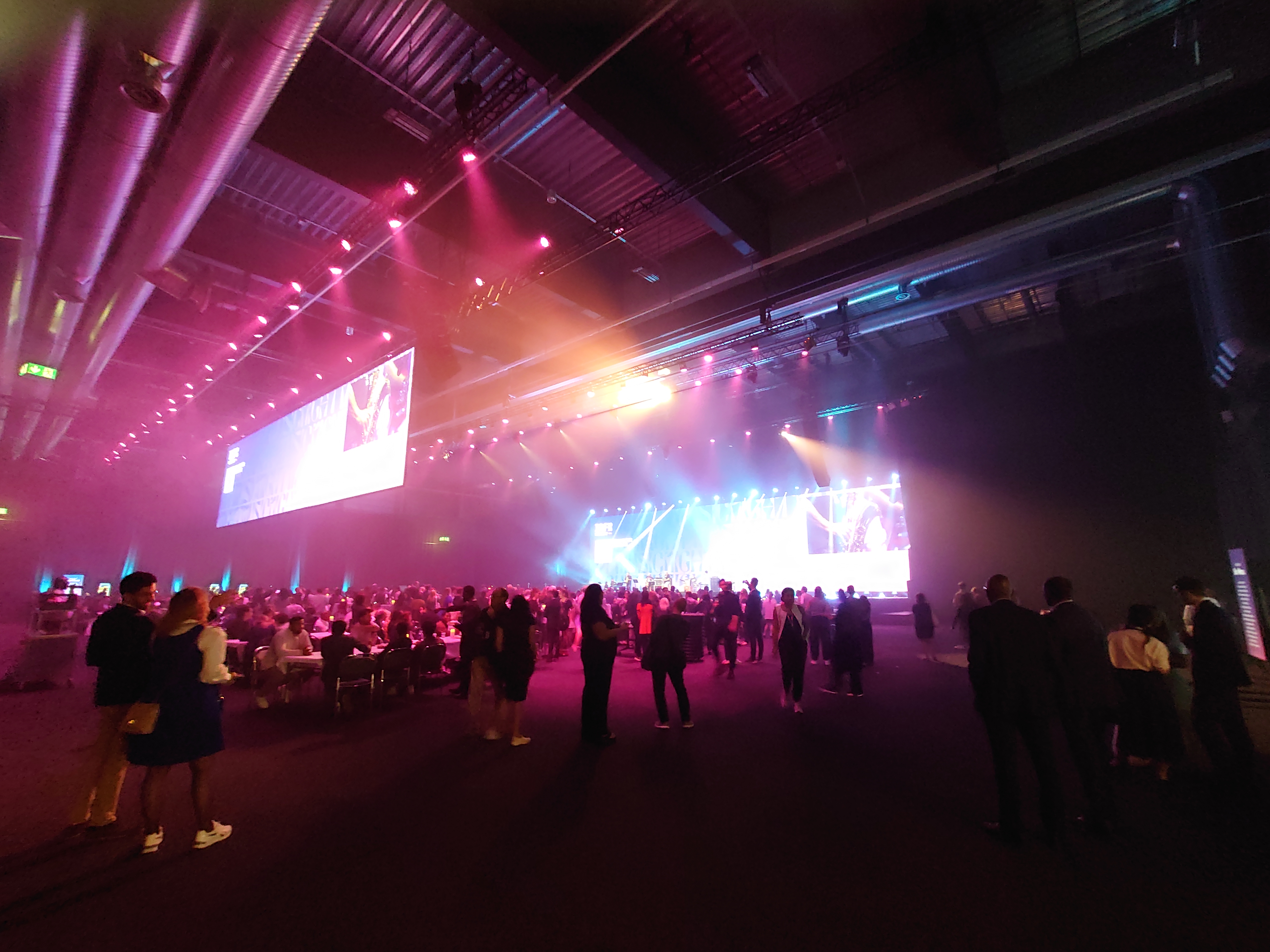 演奏の会場風景