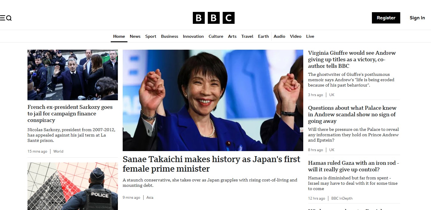 イギリスBBC