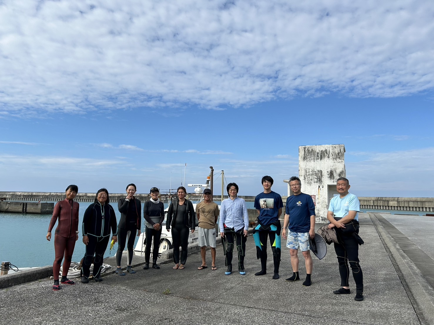 久米島サンゴ礁リーフチェック本番