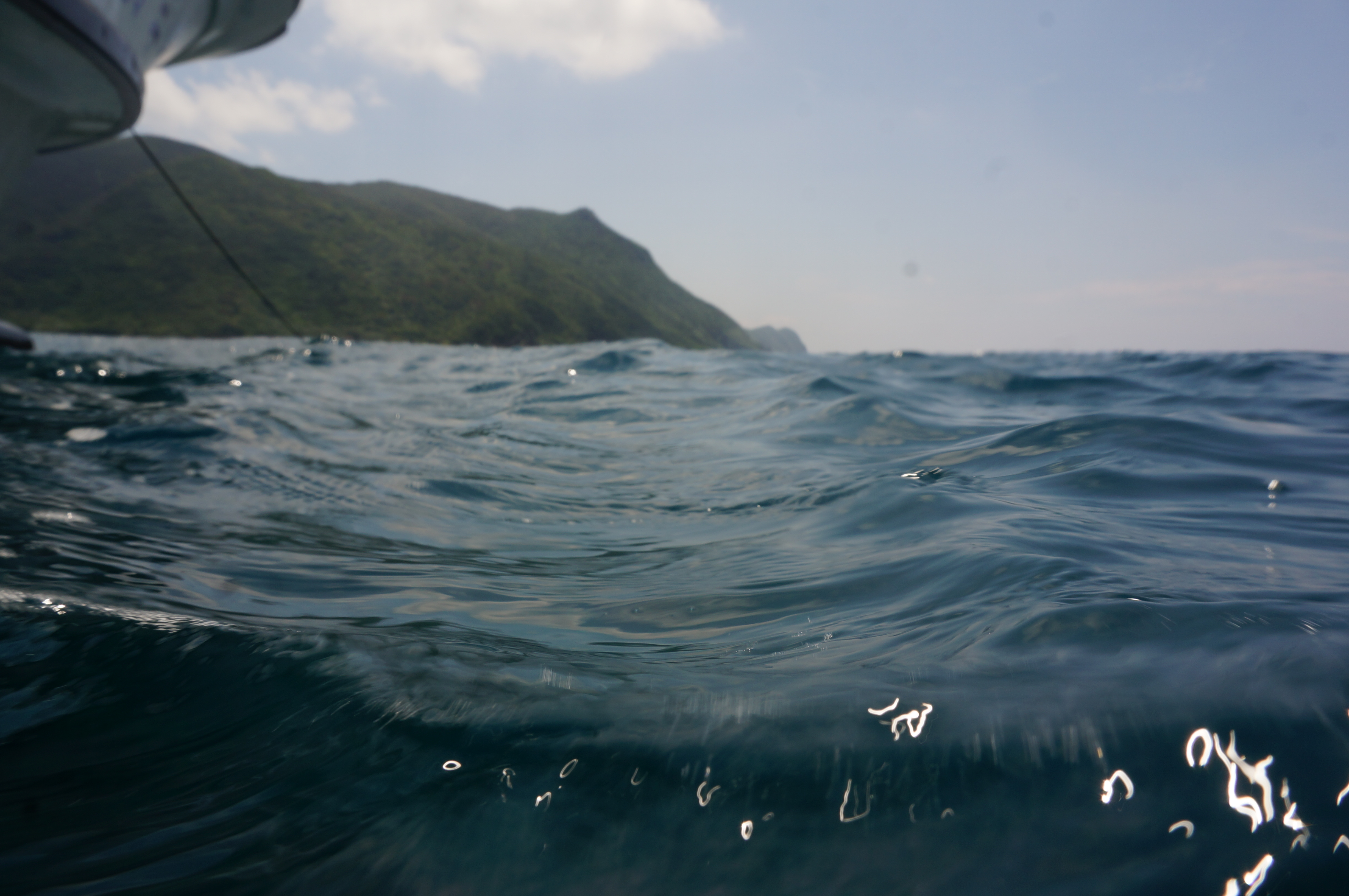 海中と海上の境目２