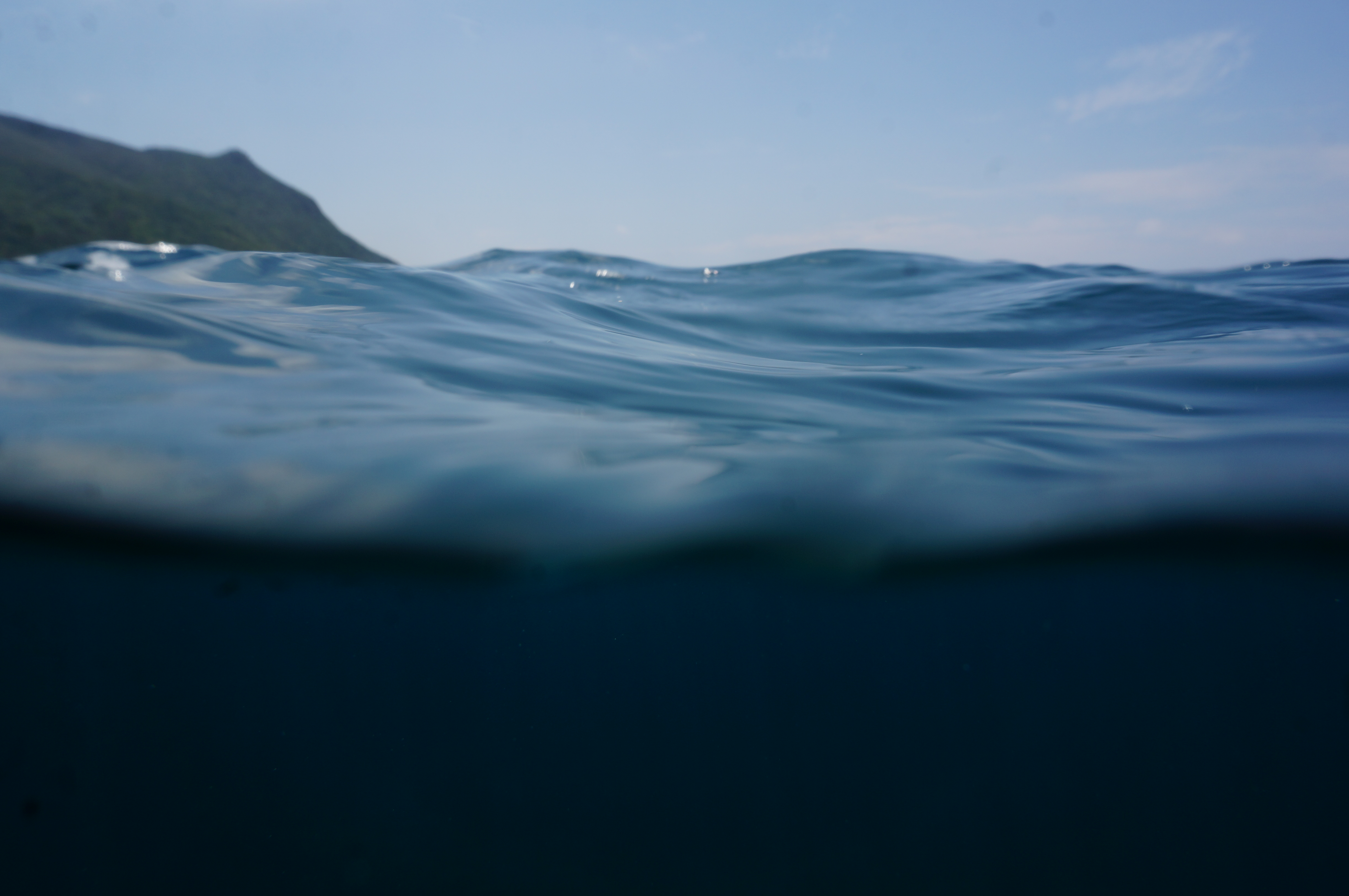 海中と海上の境目３