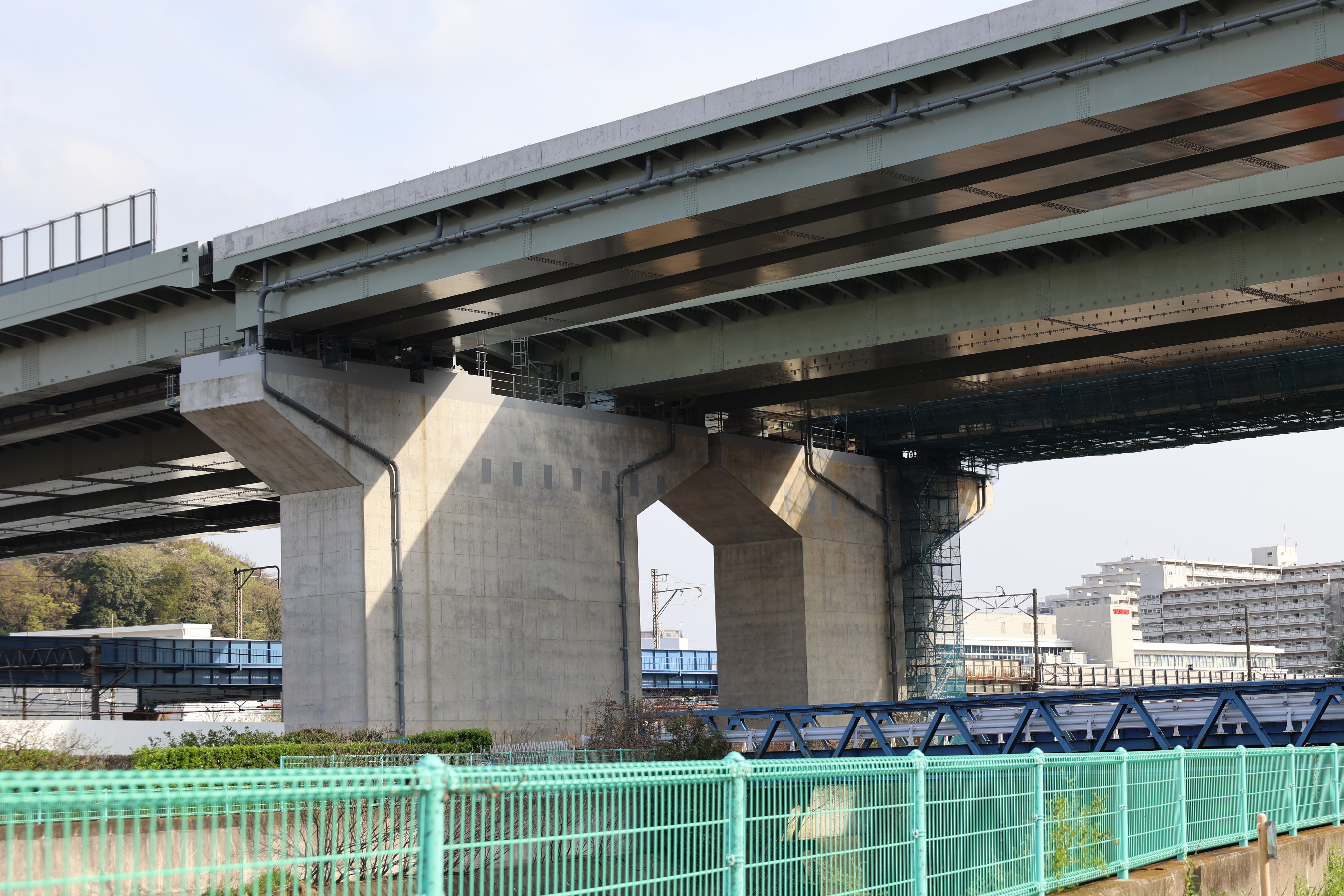 完成している桁 完成している桁