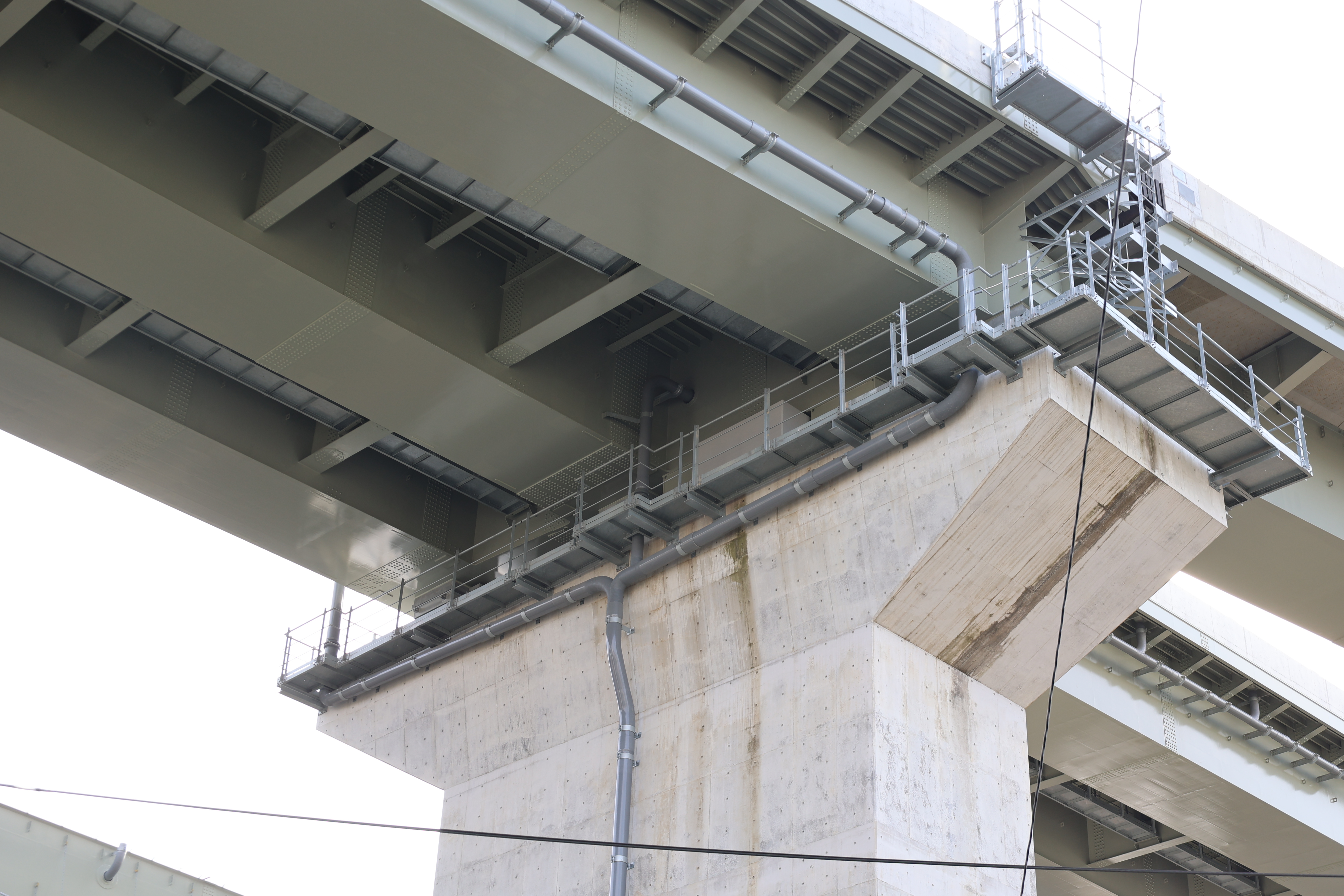 完成している橋梁 完成している橋梁