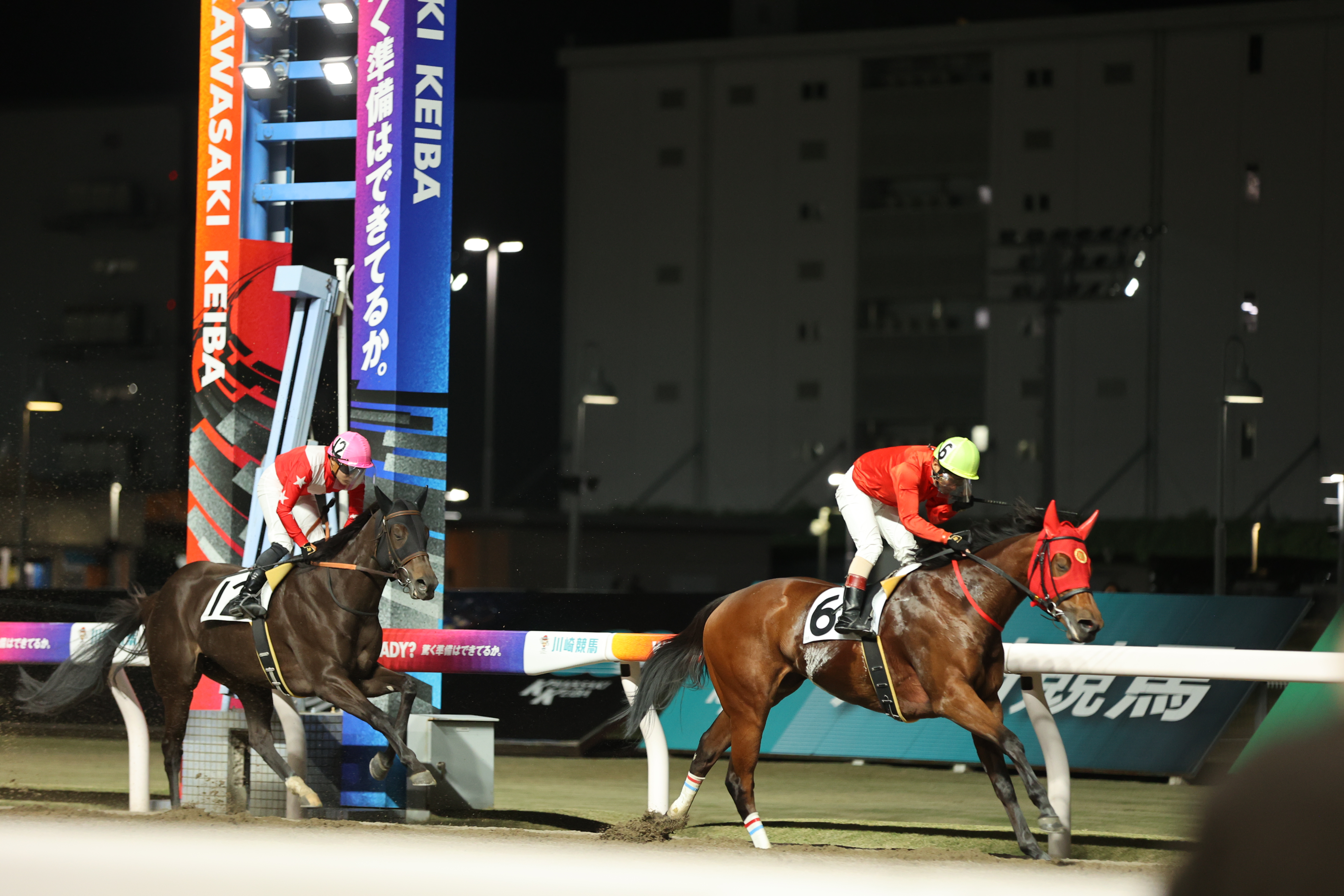 ラジエーションゴールを通過する