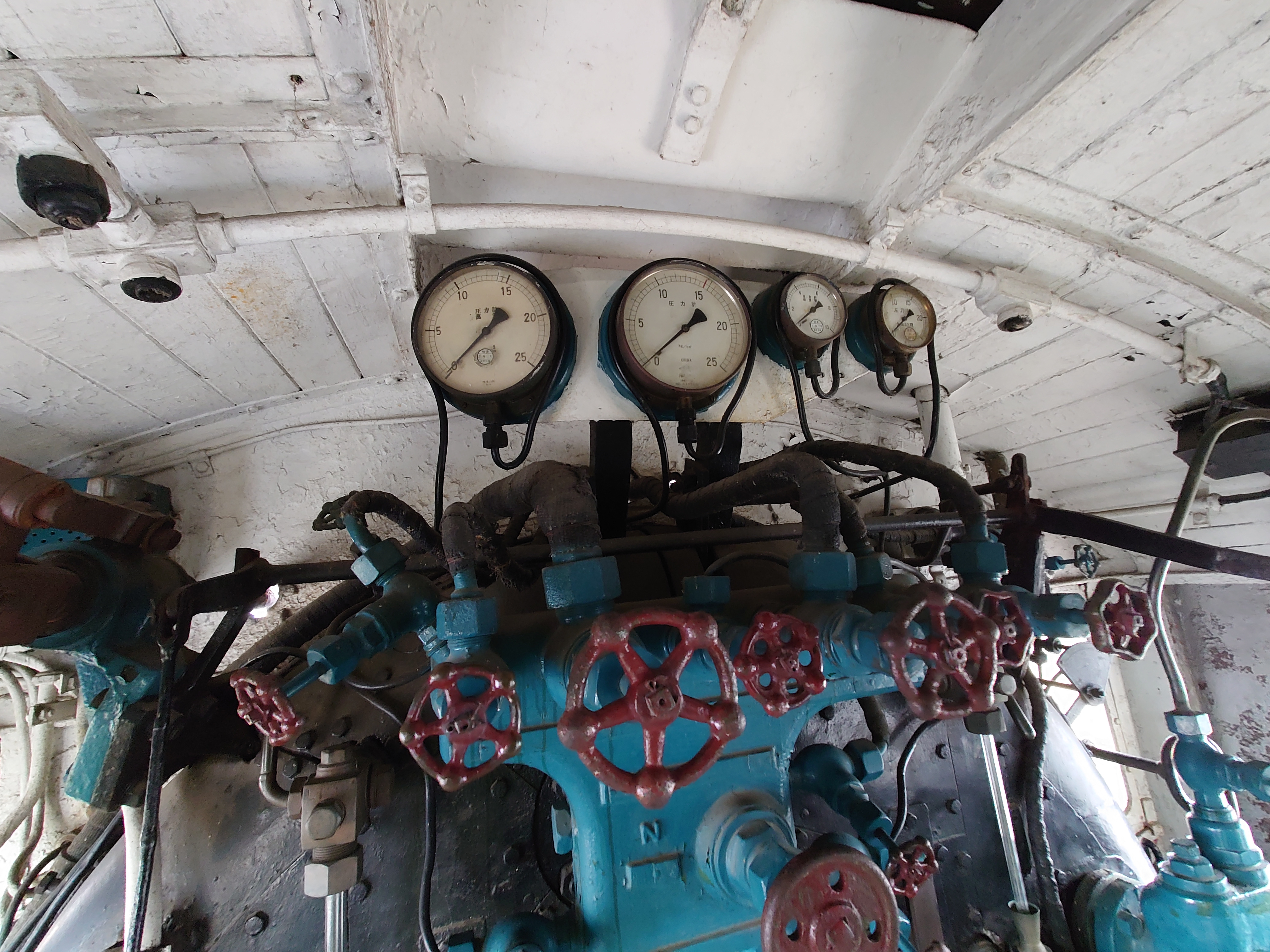 D51のバルブと計器１