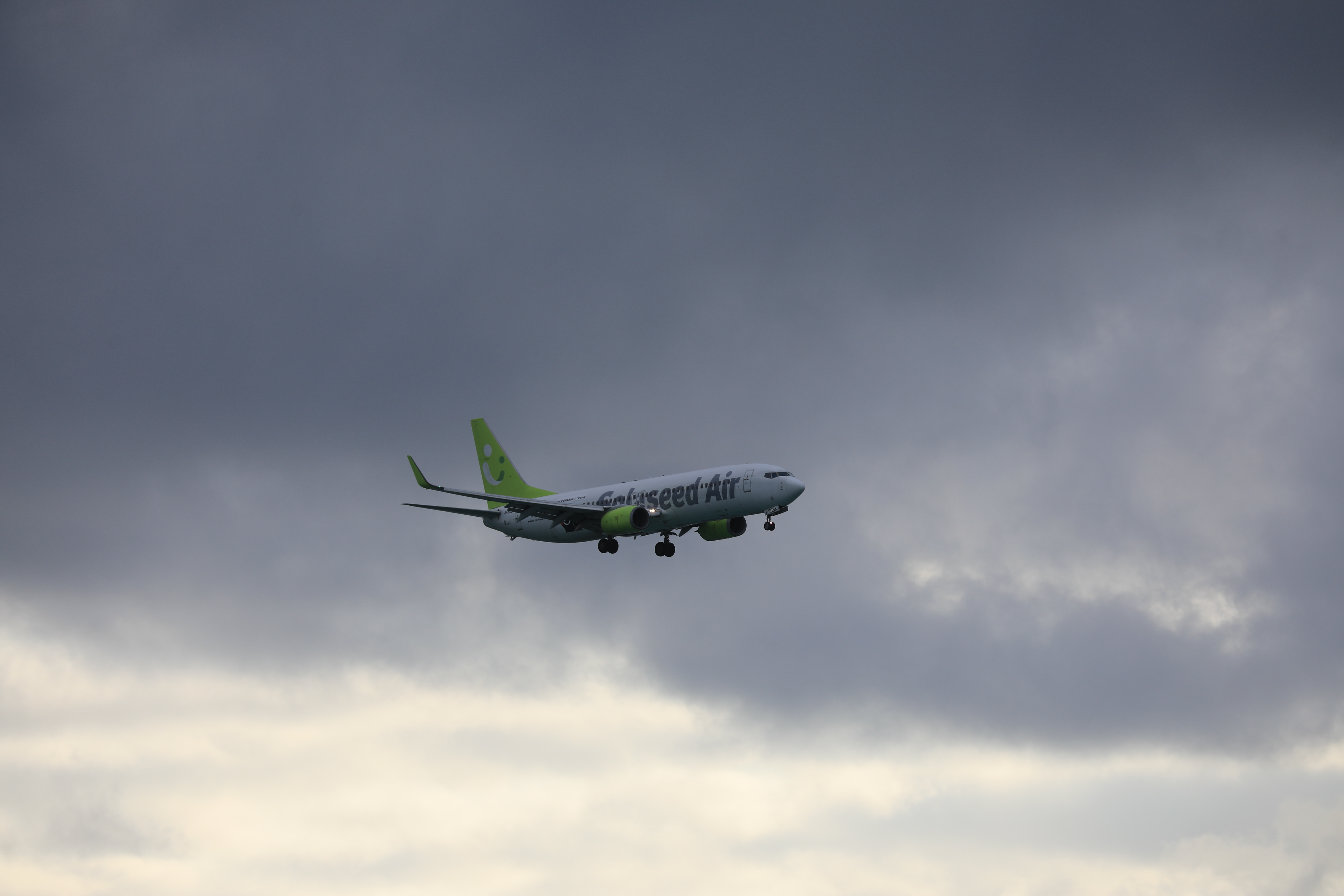 ソラシドエアの飛行機１