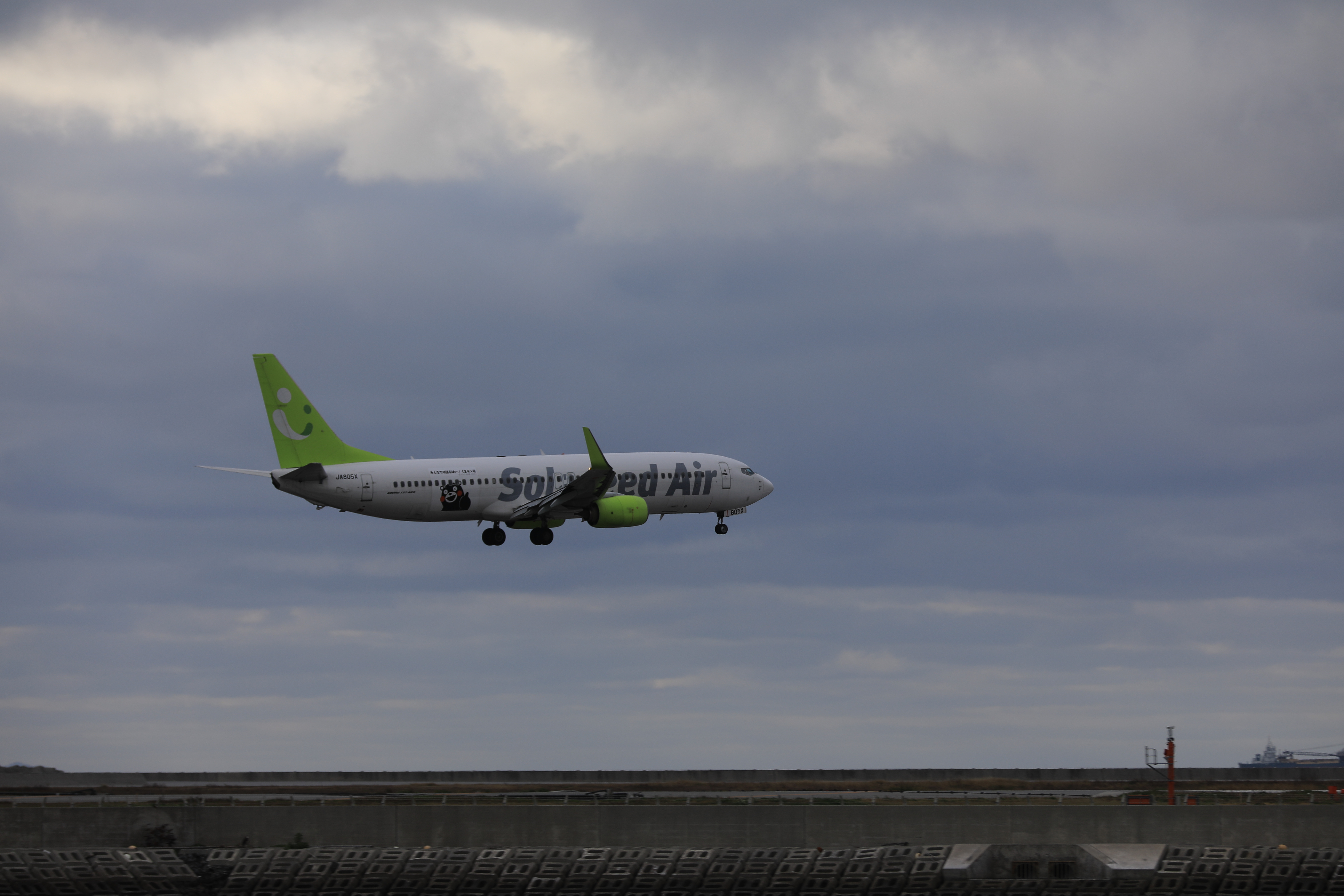 ソラシドエアの飛行機２