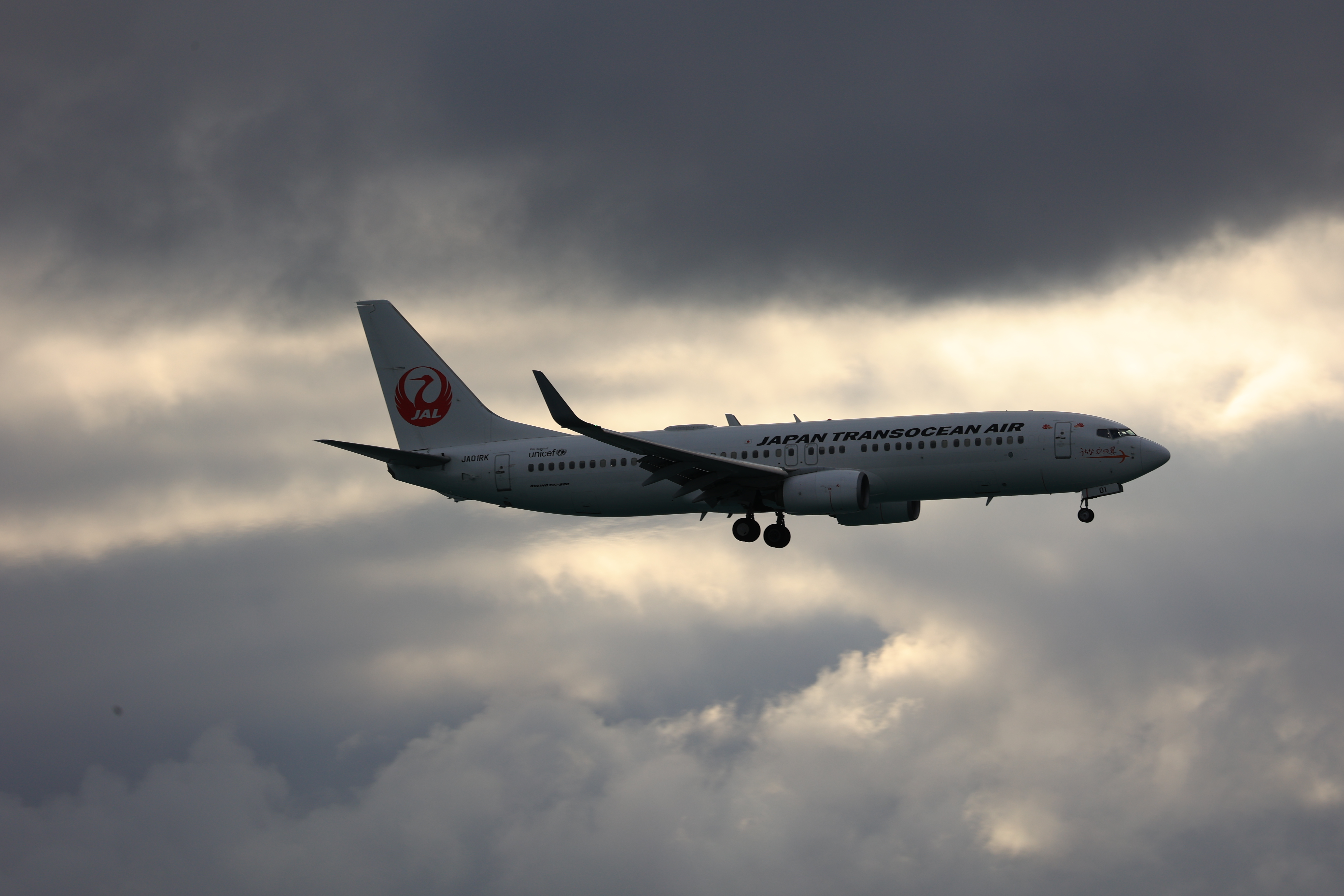 日本トランスオーシャン航空の飛行機４