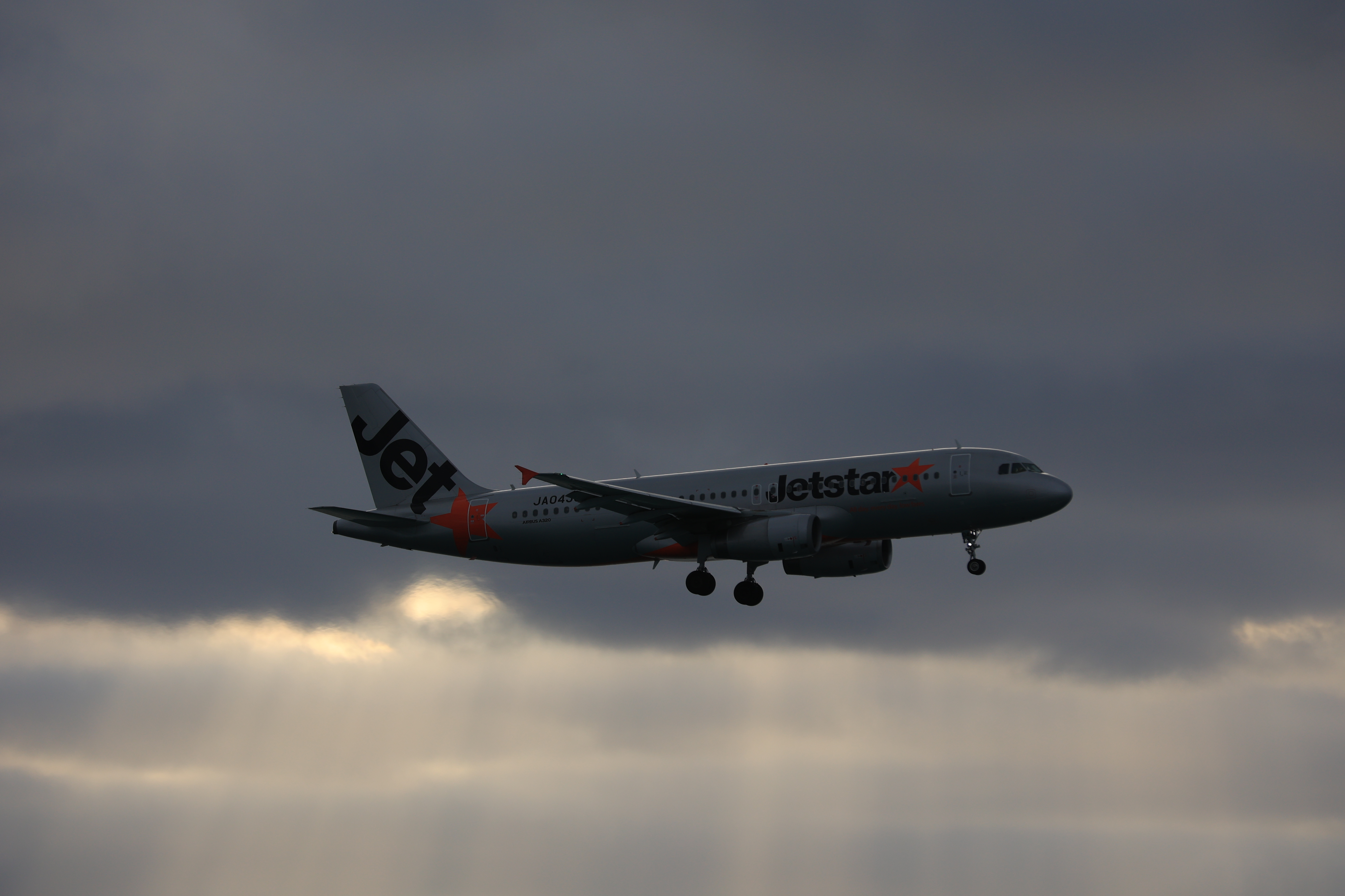Jetstarの飛行機４