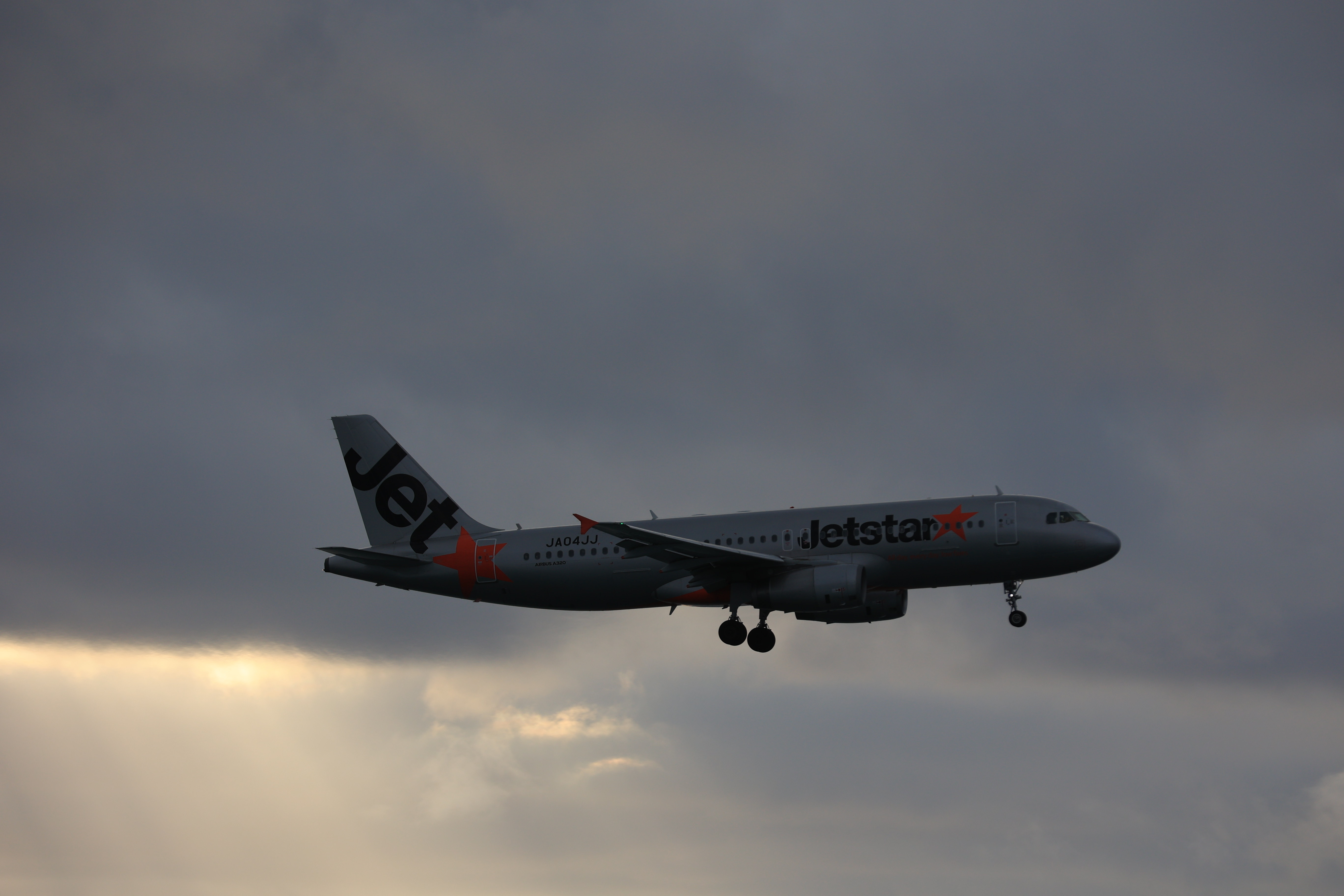 Jetstarの飛行機５
