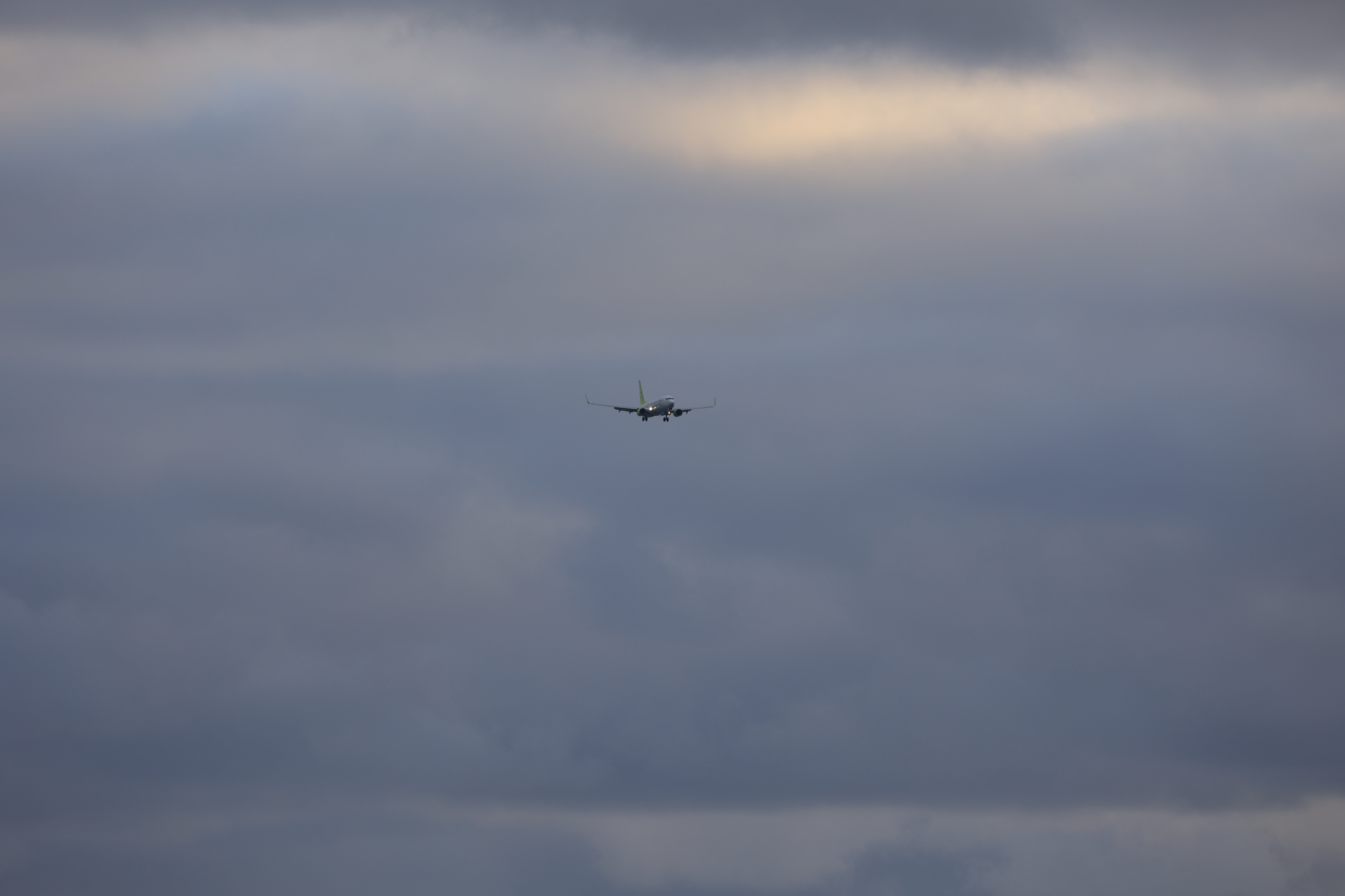 ソラシドエアの飛行機１