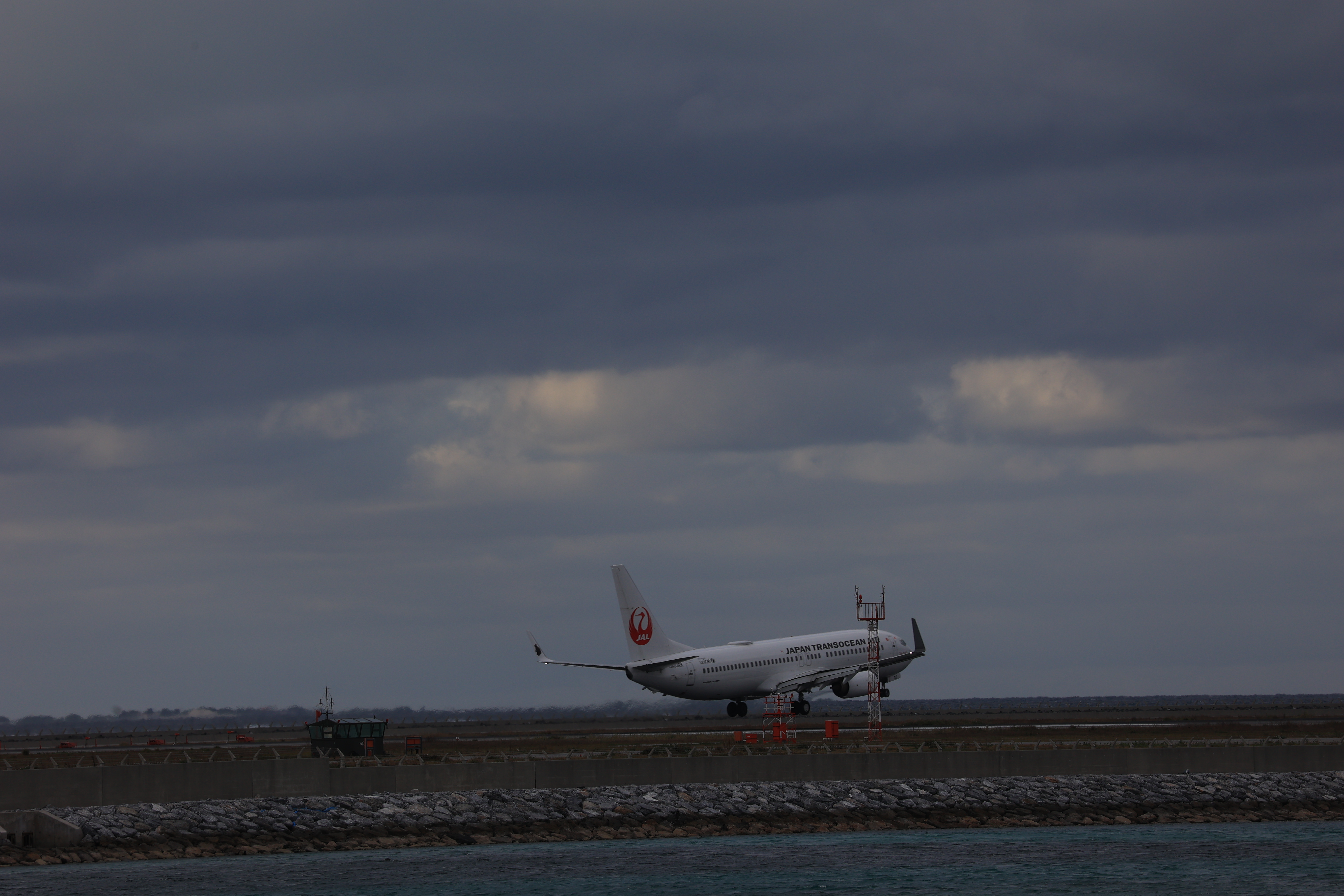 JAL機着陸する２