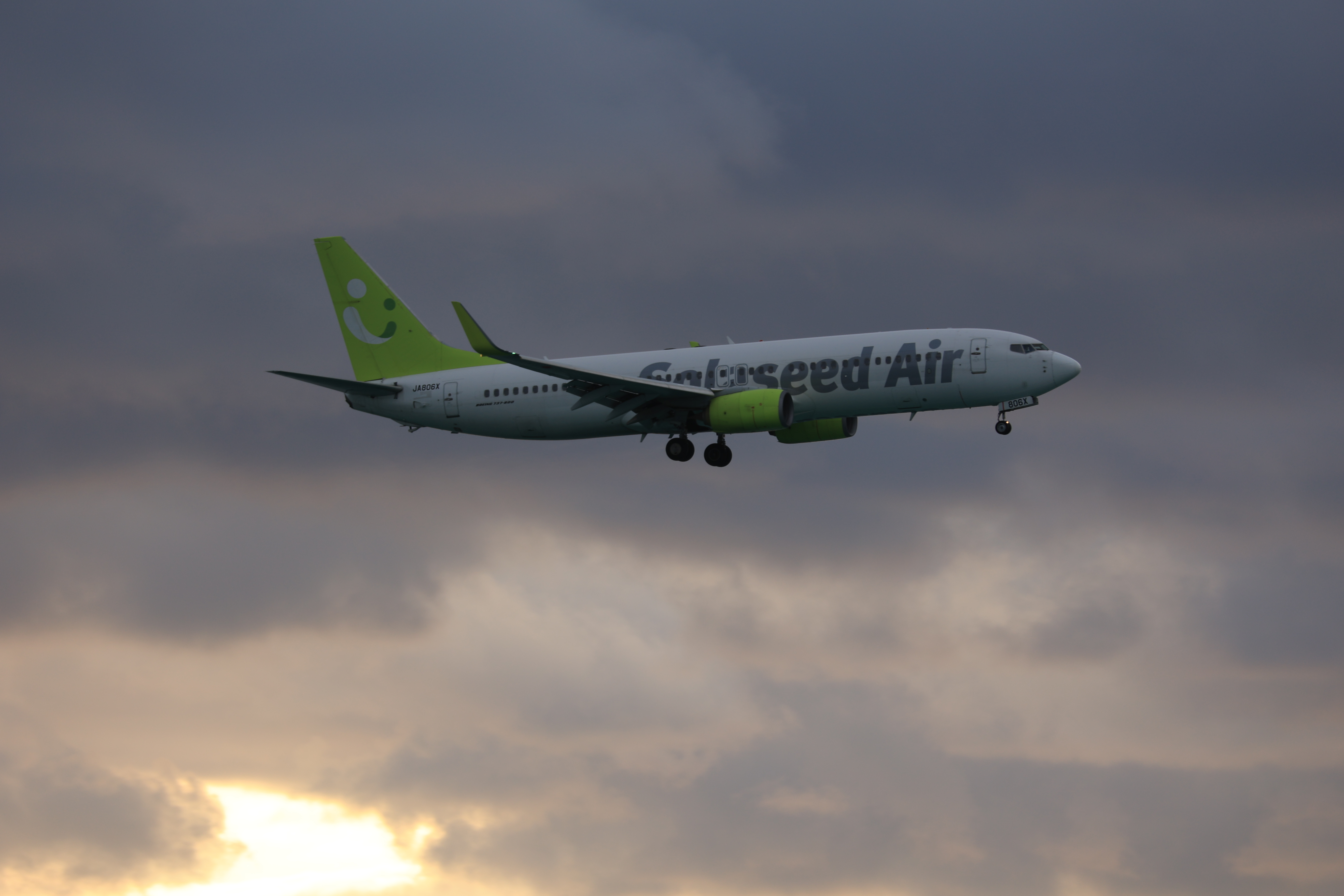 ソラシドエアの飛行機８