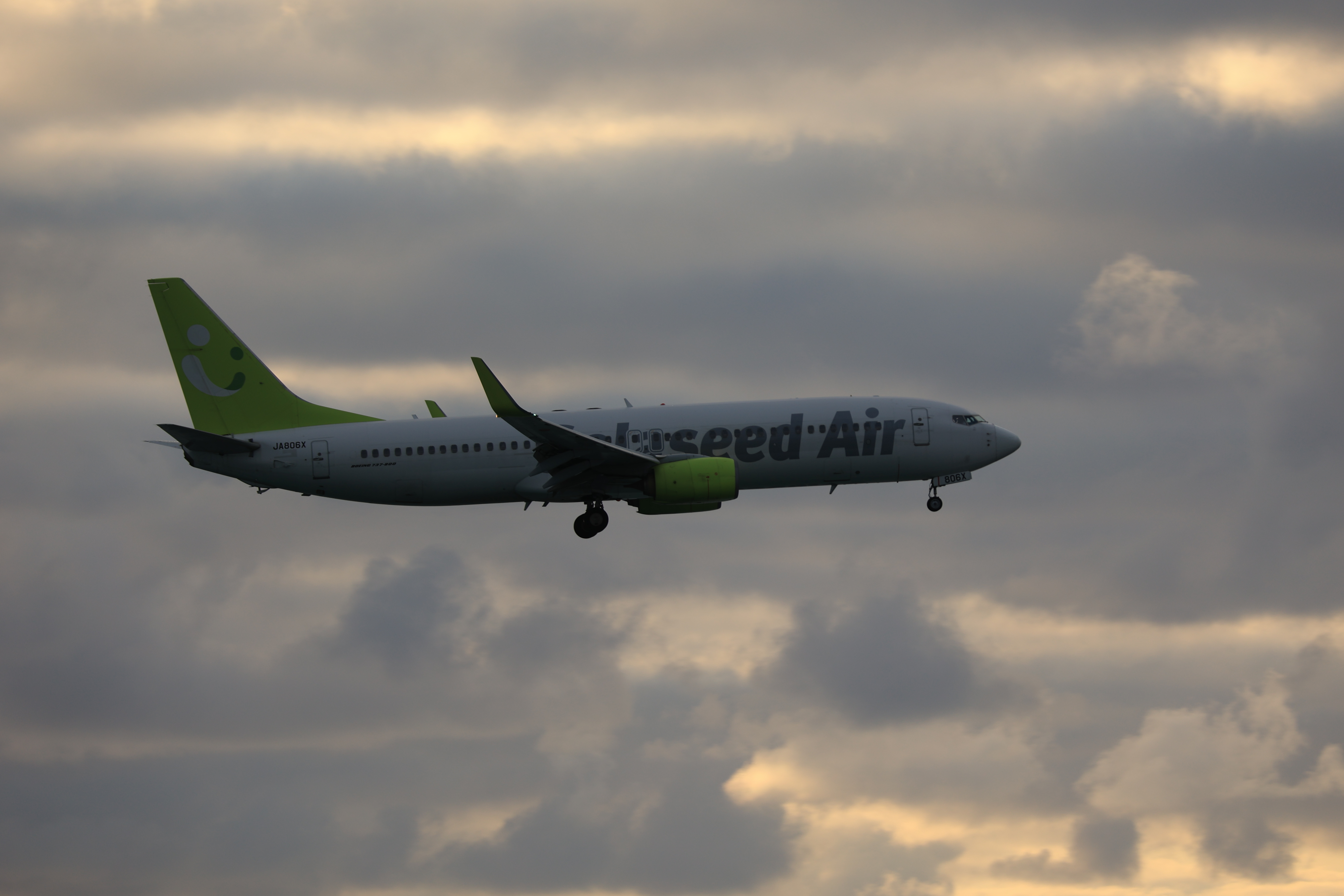 ソラシドエアの飛行機９