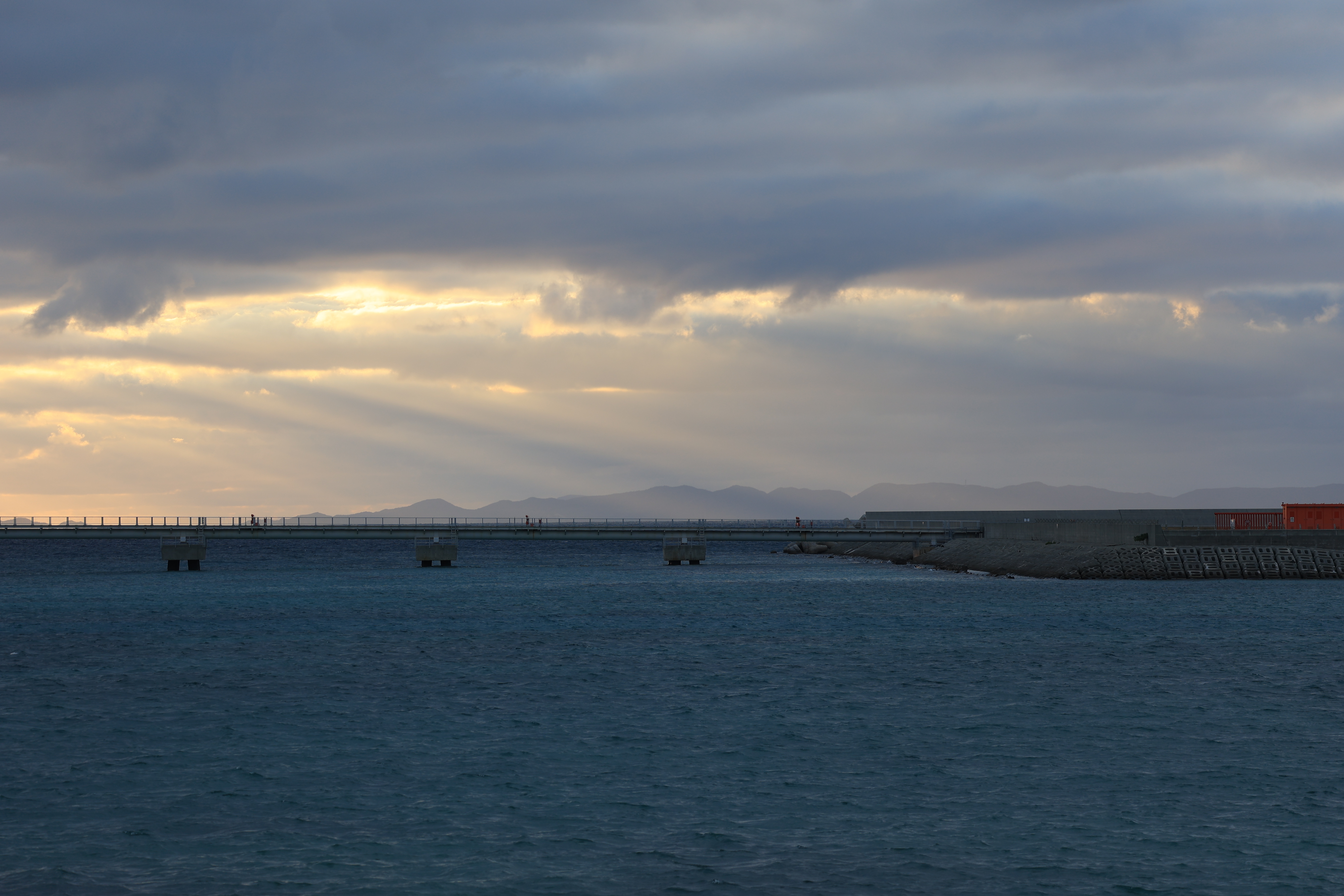 第二滑走路の誘導灯４