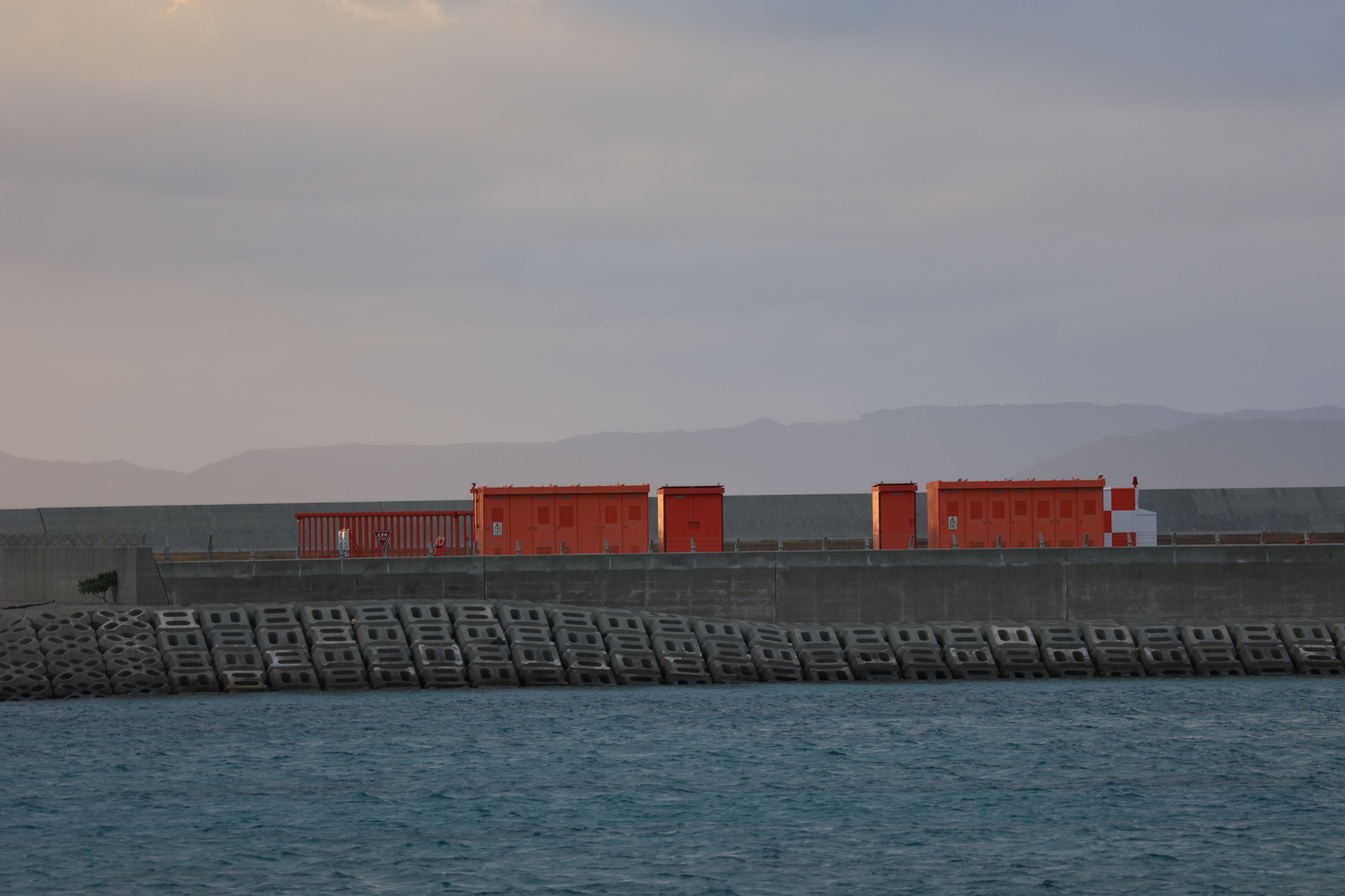 第二滑走路上の施設１