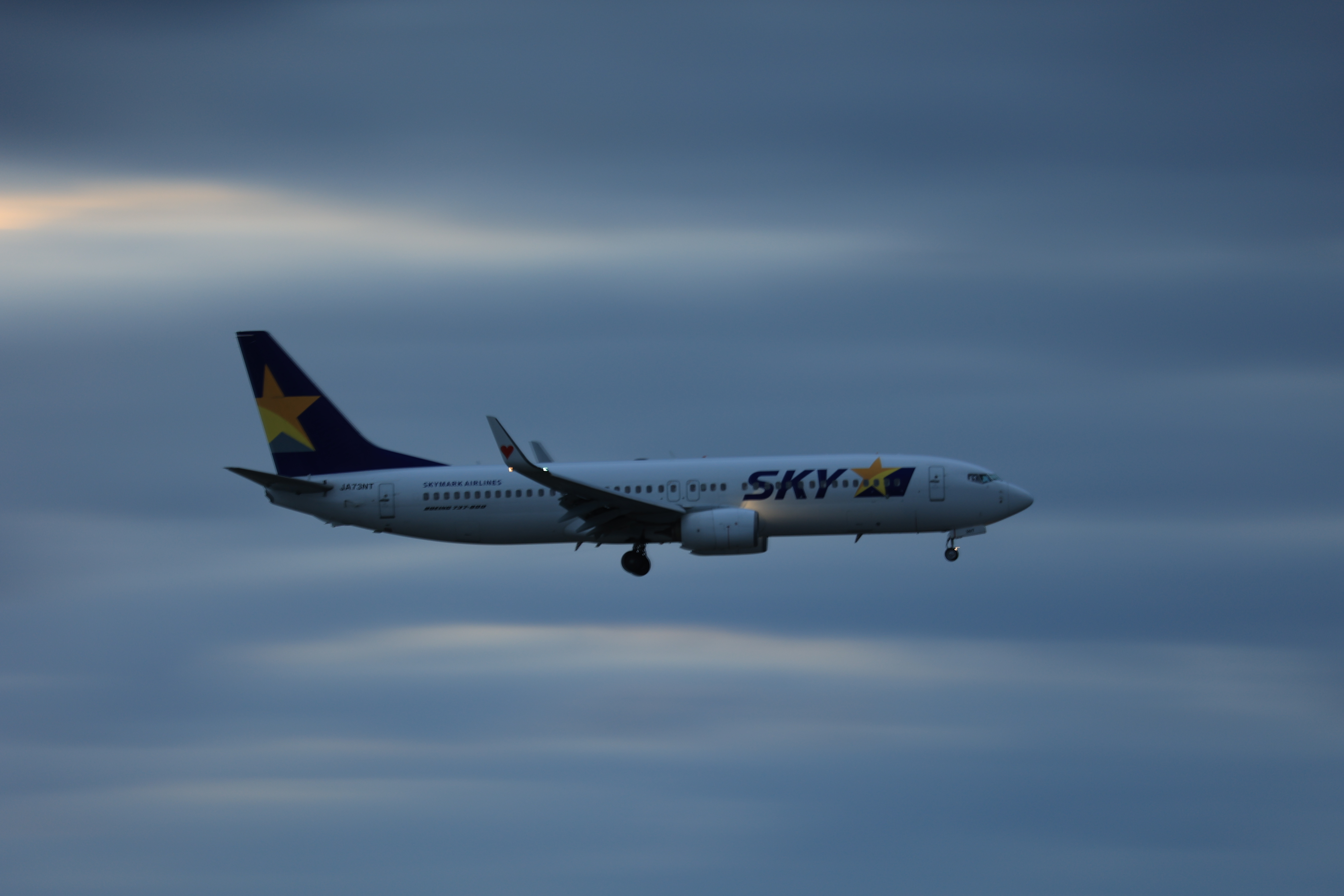 スカイマークの飛行機１