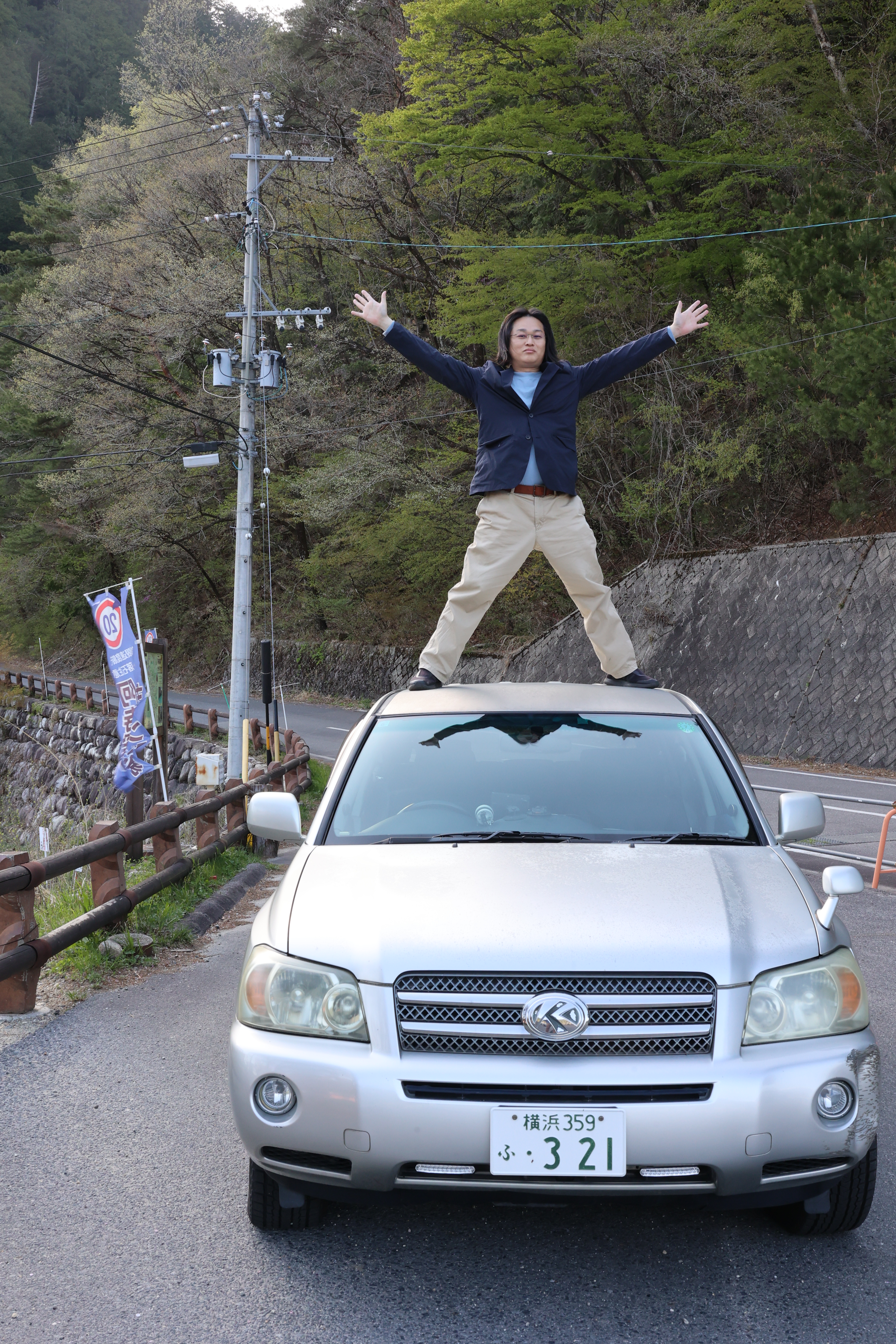 廃車にする前に記念撮影１