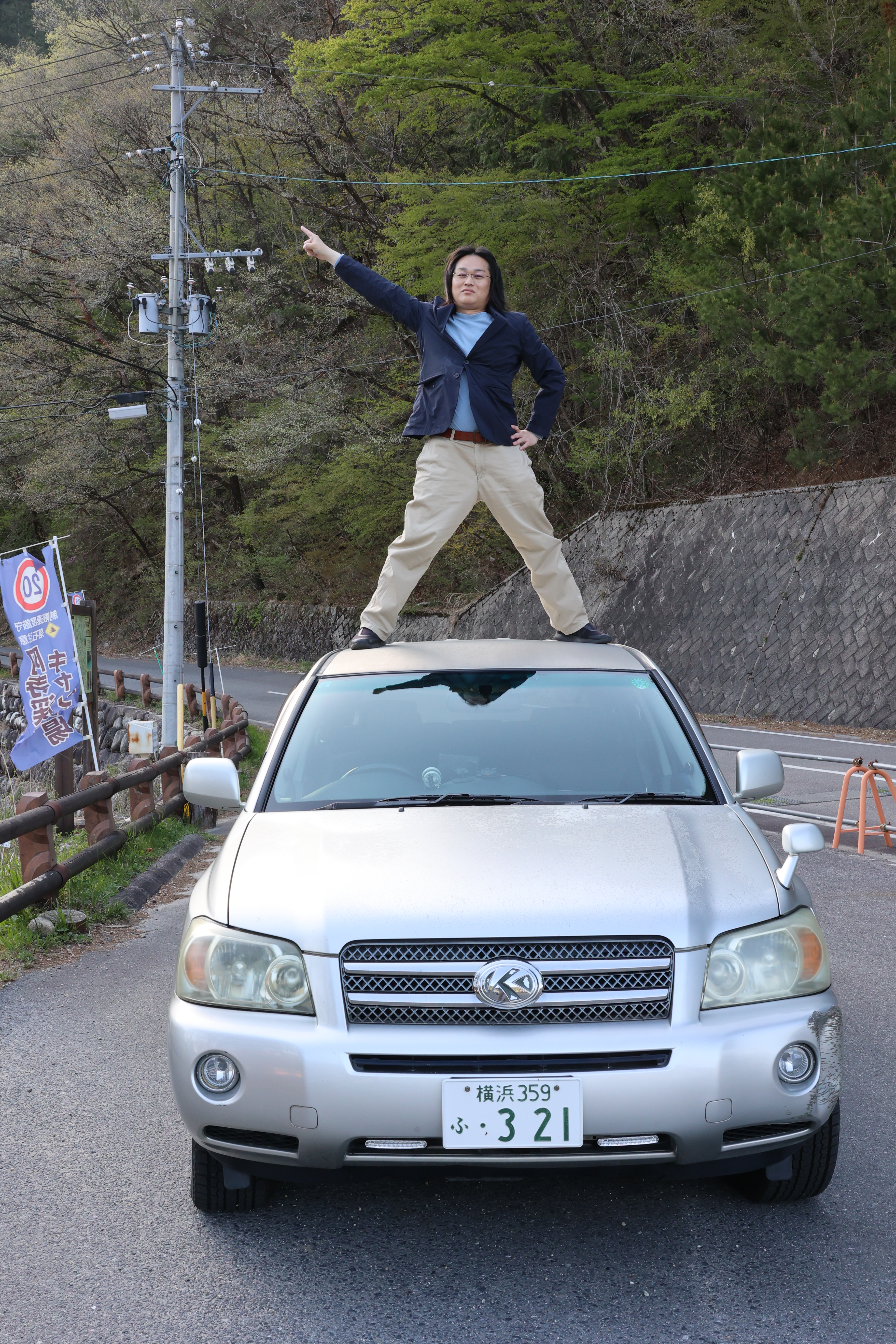 廃車にする前に記念撮影２