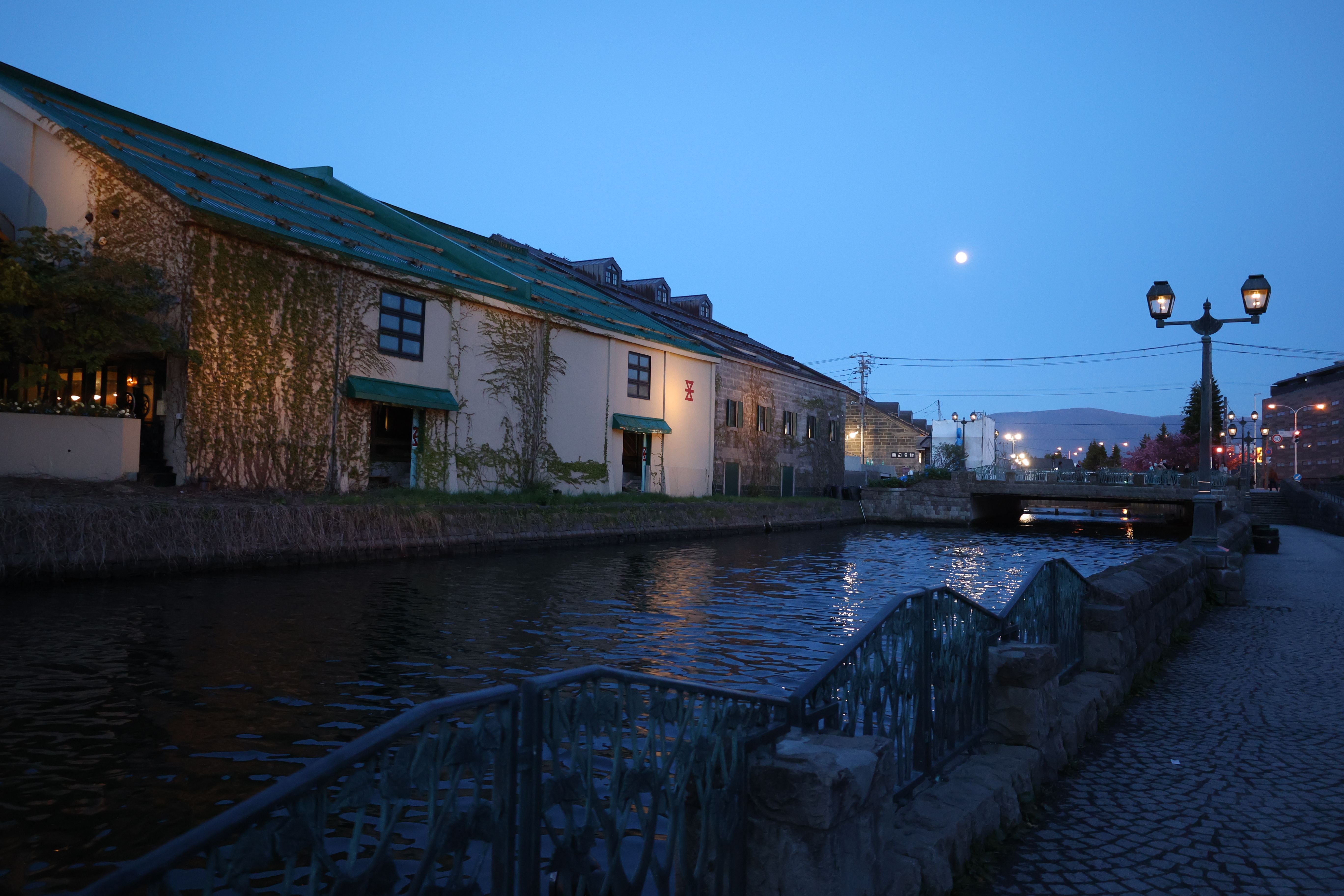 夜の小樽運河３