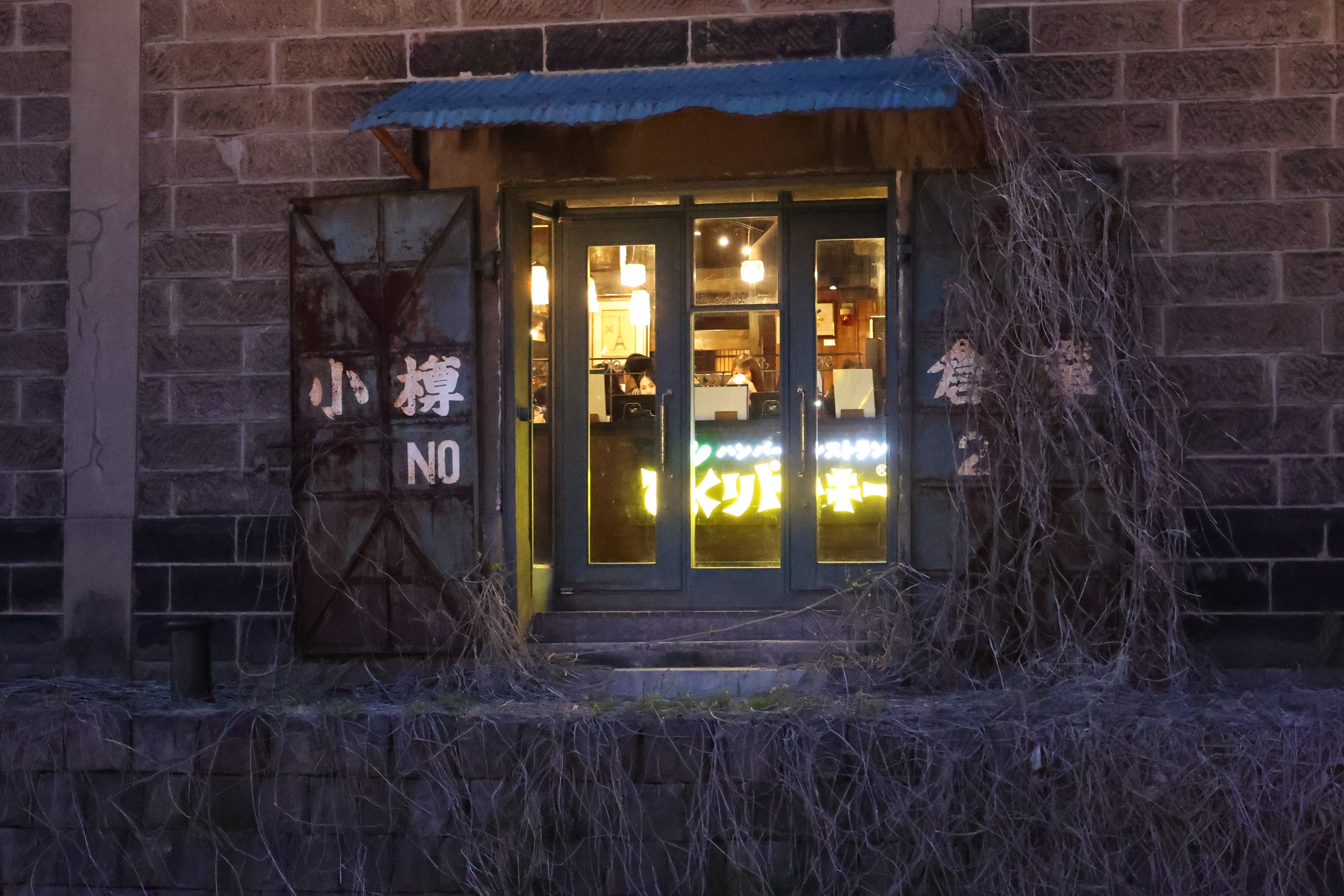 夜の小樽運河４