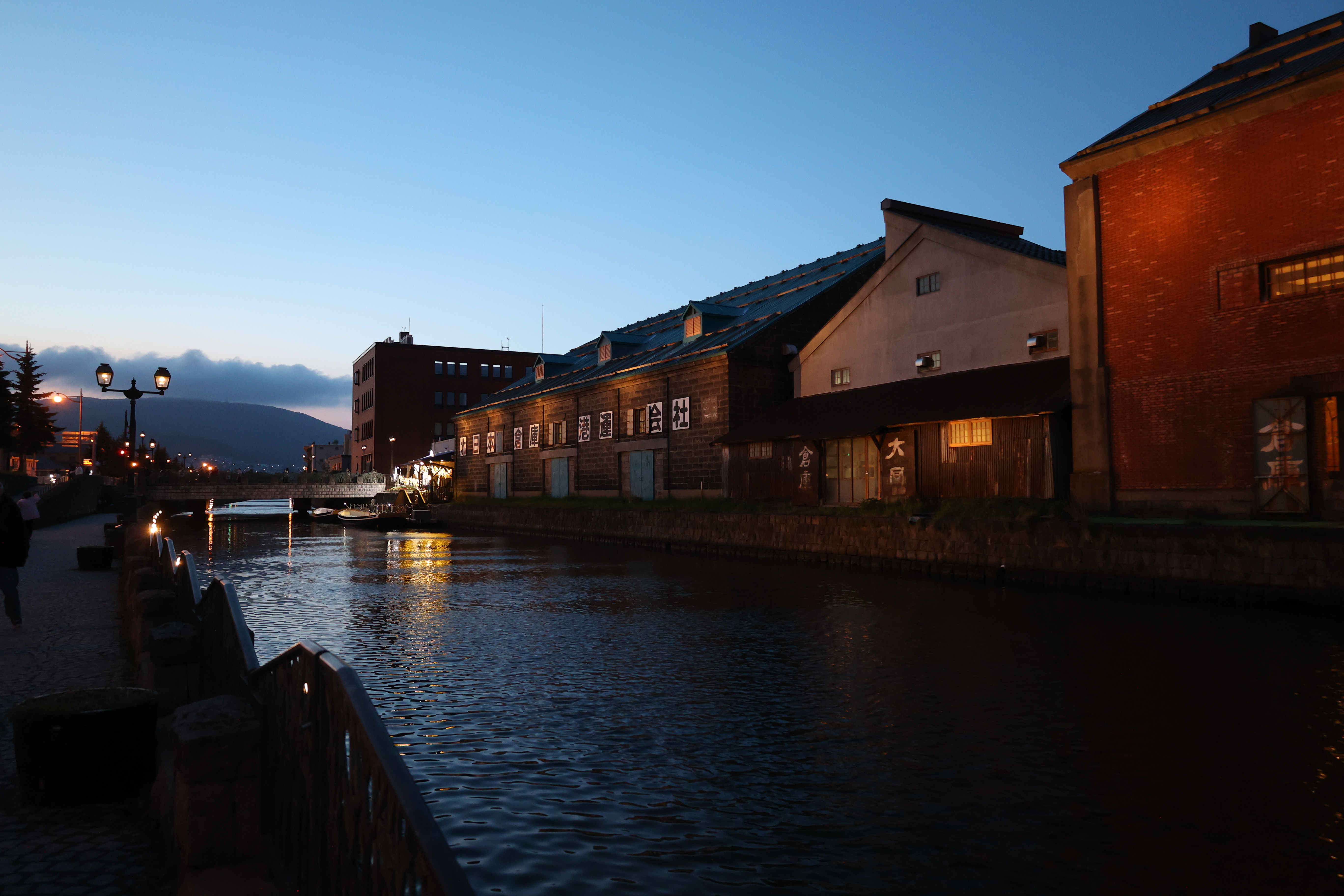 夜の小樽運河５