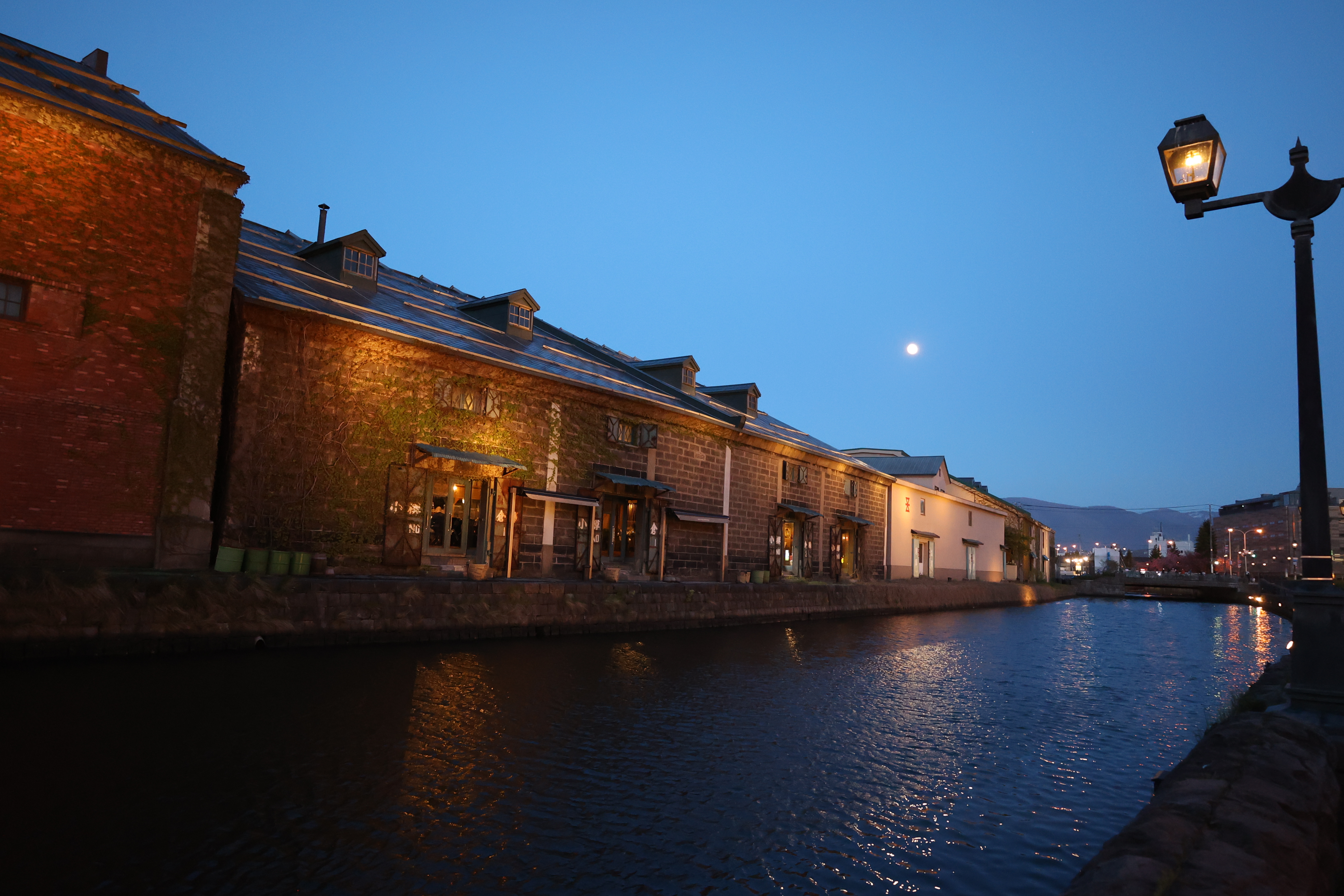 夜の小樽運河６