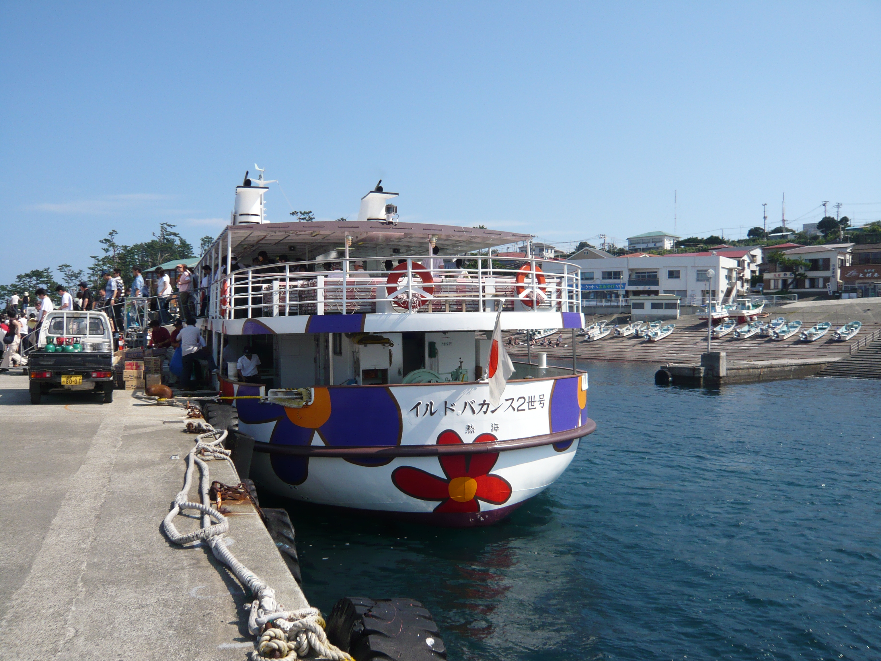 乗船してきたイルドバカンス2世号