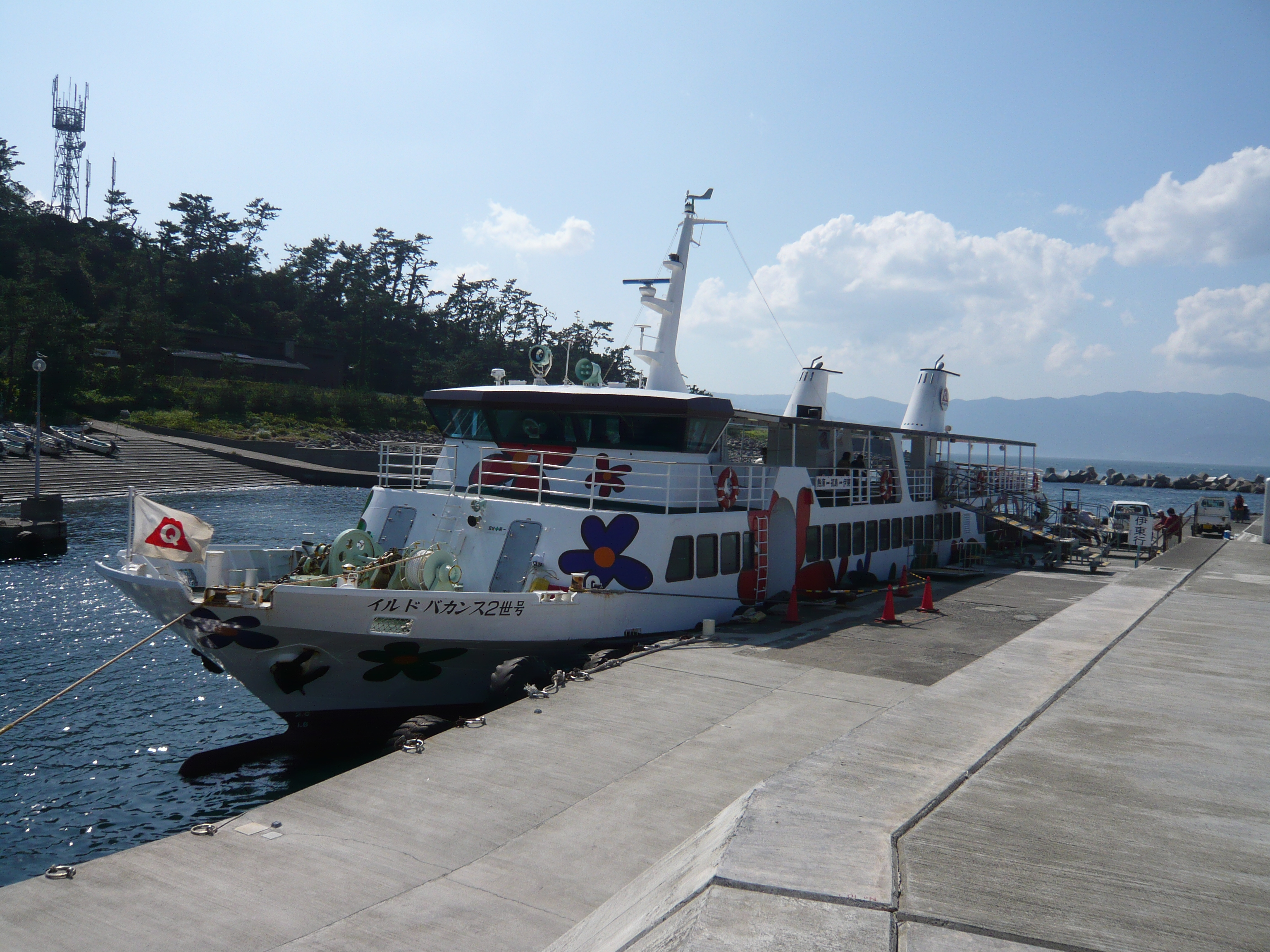 イルドバカンス2世号の前側