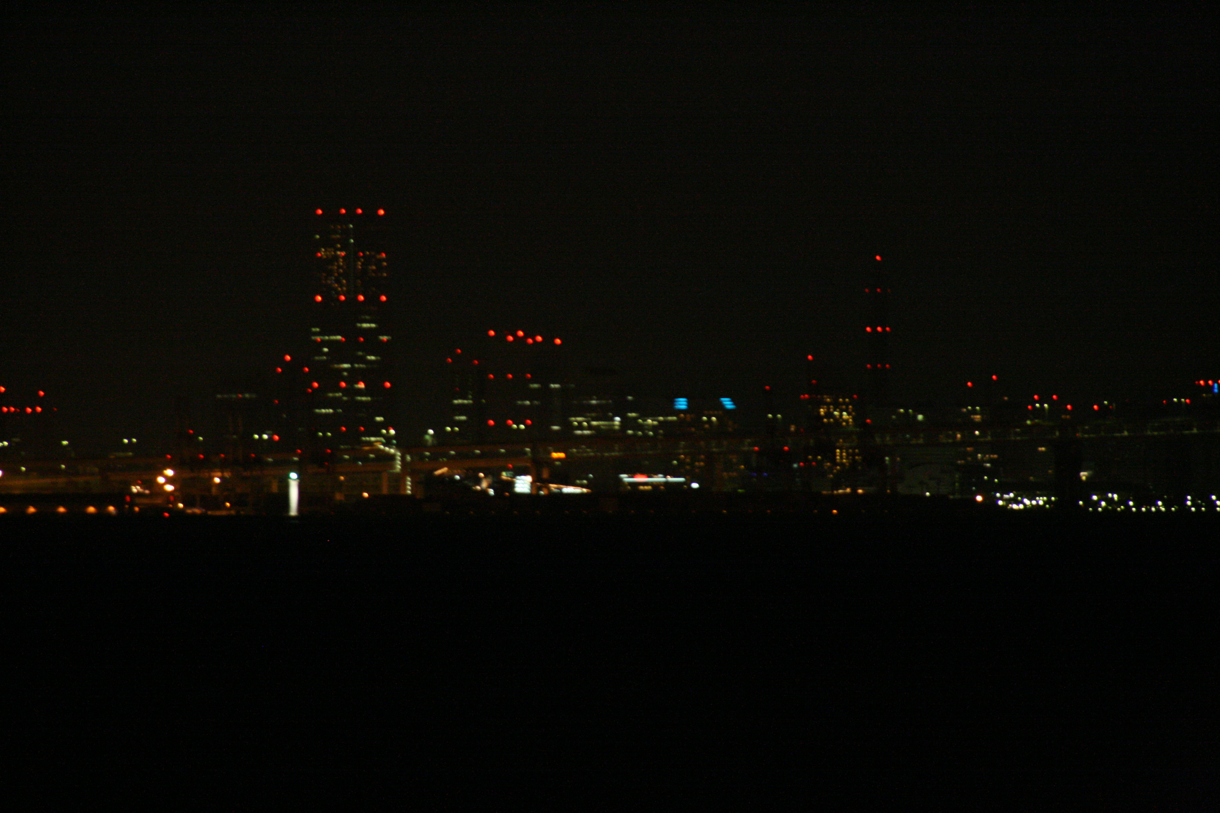 高層ビルと灯火管制 高層ビルと灯火管制